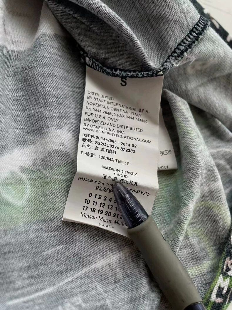 Maison Margiela Maison Margiela Mid-length graffiti T-shirt 2504-Nextarrow Size S / US 4 / IT 40 - 9 Thumbnail