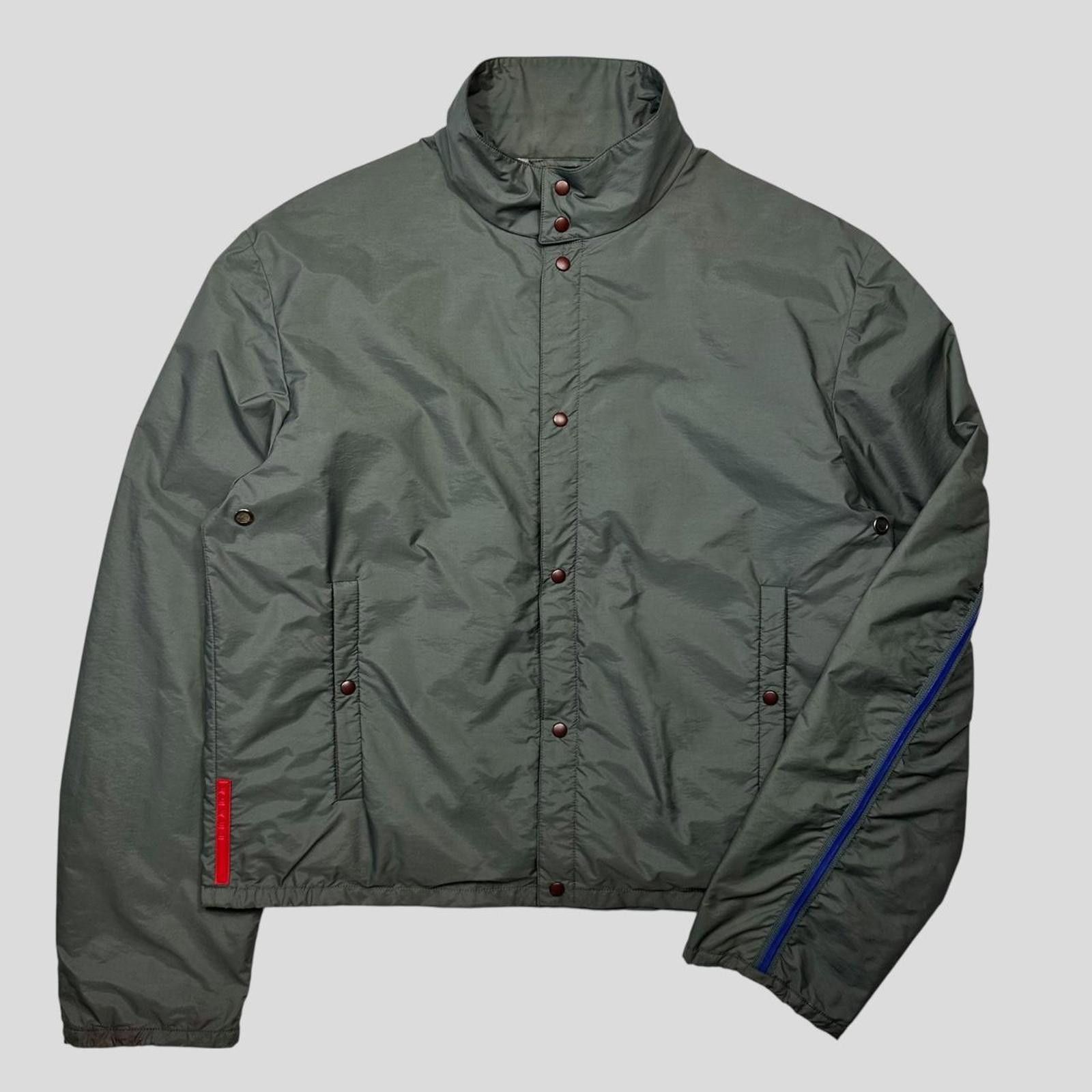 Prada Prada Sport SS00 Gel Seam Nylon Cropped Jacket - IT50 (M) Size US M / EU 48-50 / 2 - 2 Thumbnail