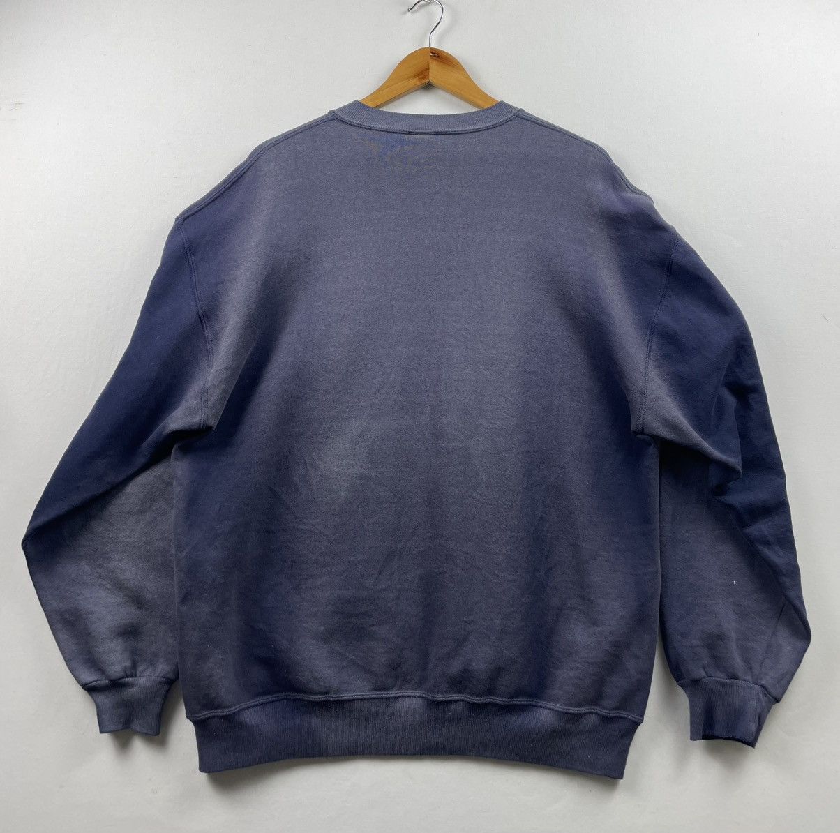 Vintage Rare Vintage Sunfaded University Sweashirt ta by RUSSELL Size US XL / EU 56 / 4 - 3 Thumbnail
