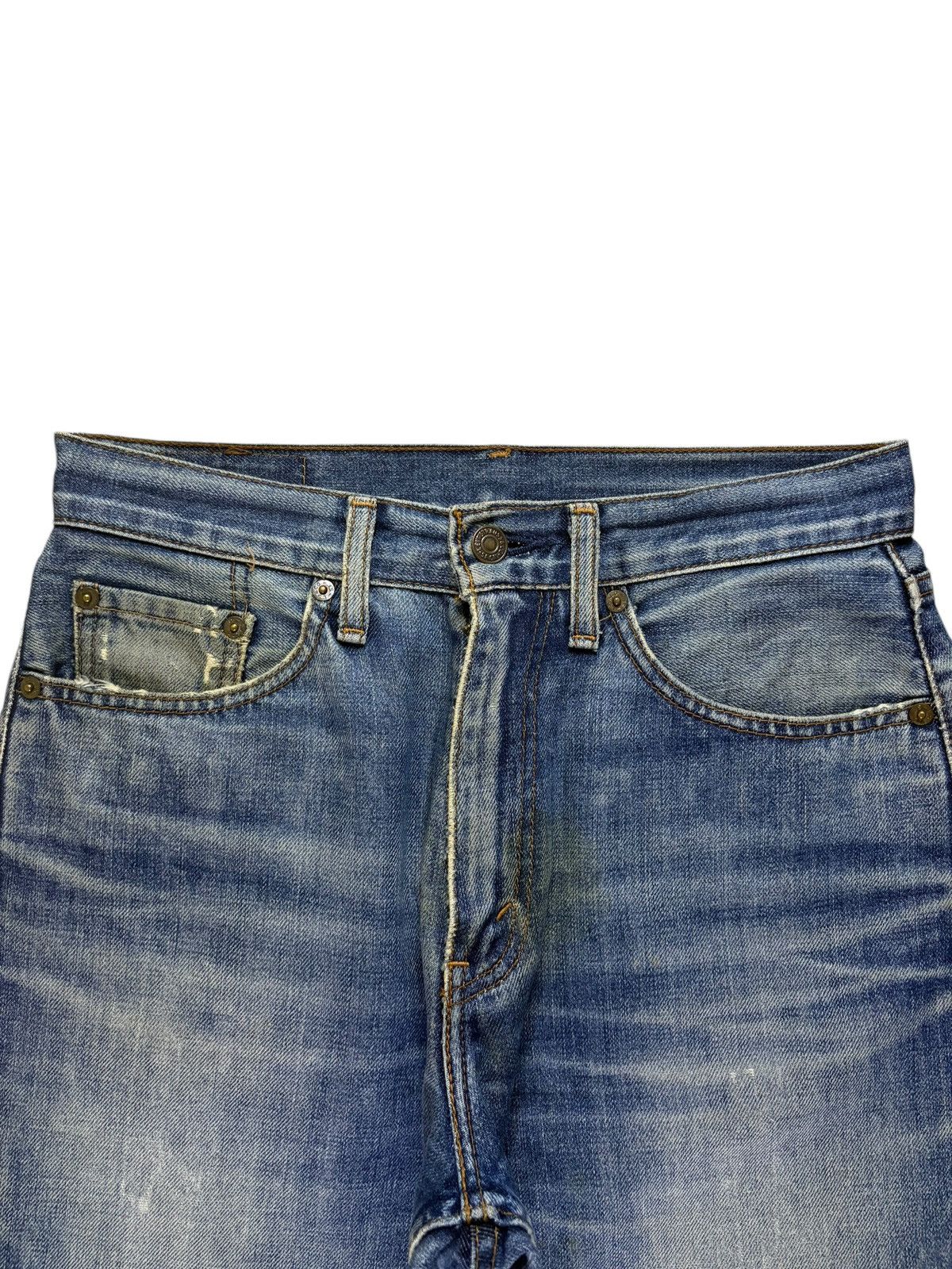 LVC × Levi's × Levi's Vintage Clothing Vintage 90s Levis 560 Faded Wash Distressed Loose Jeans Size US 29 - 4 Thumbnail