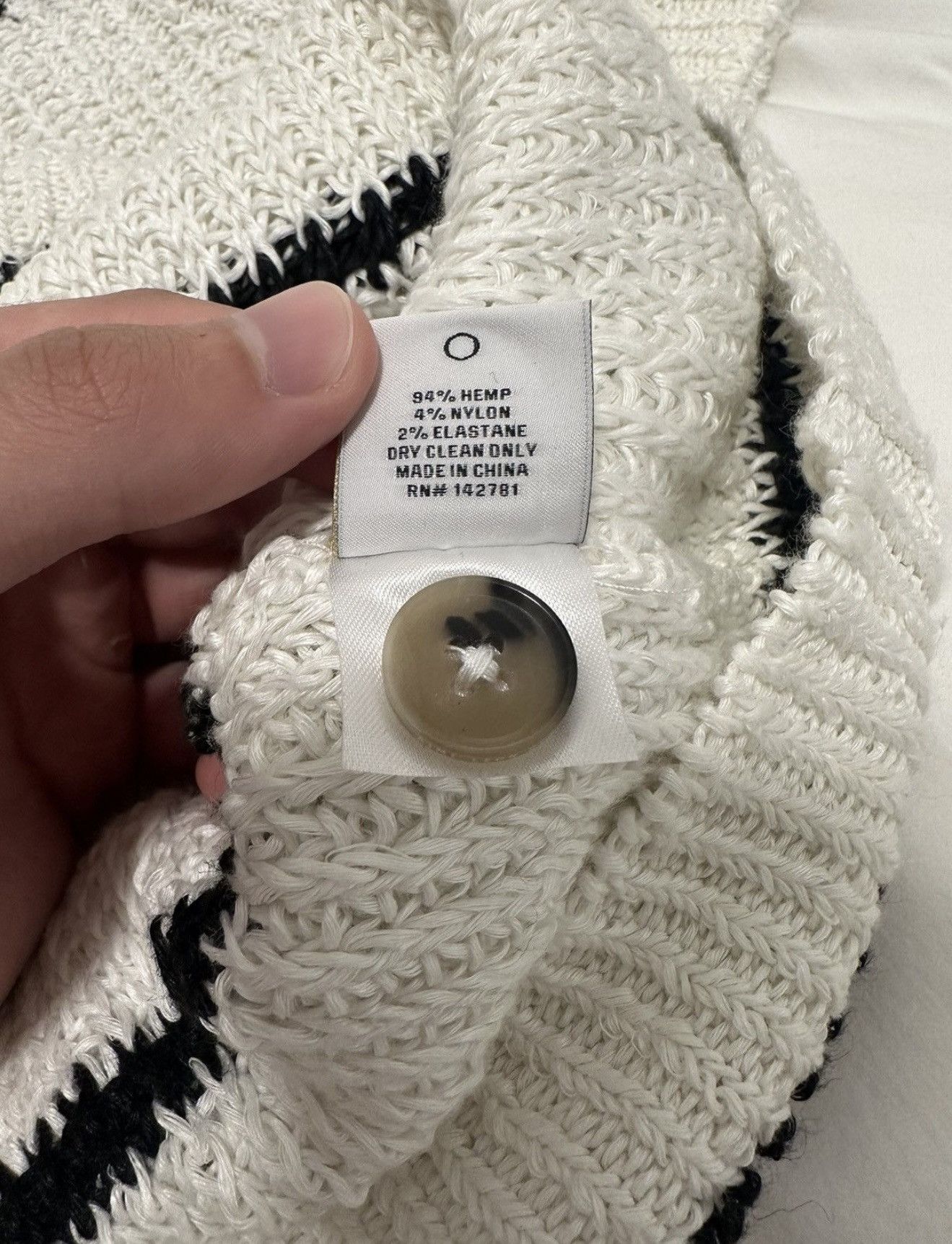 Striped Shaker Stitch Polo