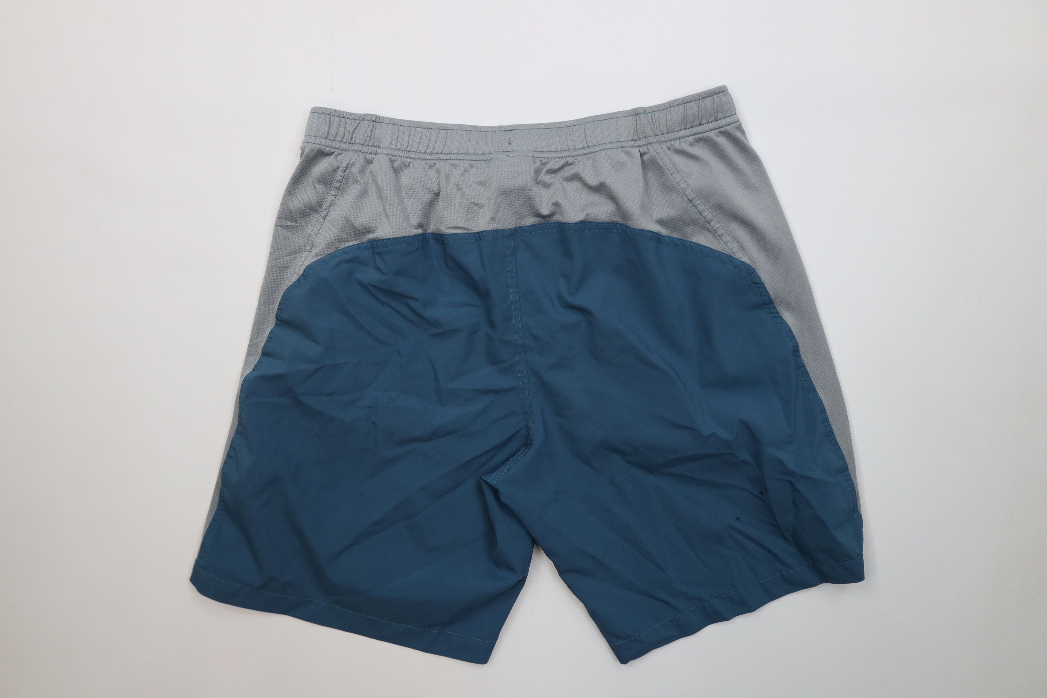 The North Face The North Face Spell Out Running Jogging Shorts Blue Size US 32 / EU 48 - 8 Thumbnail