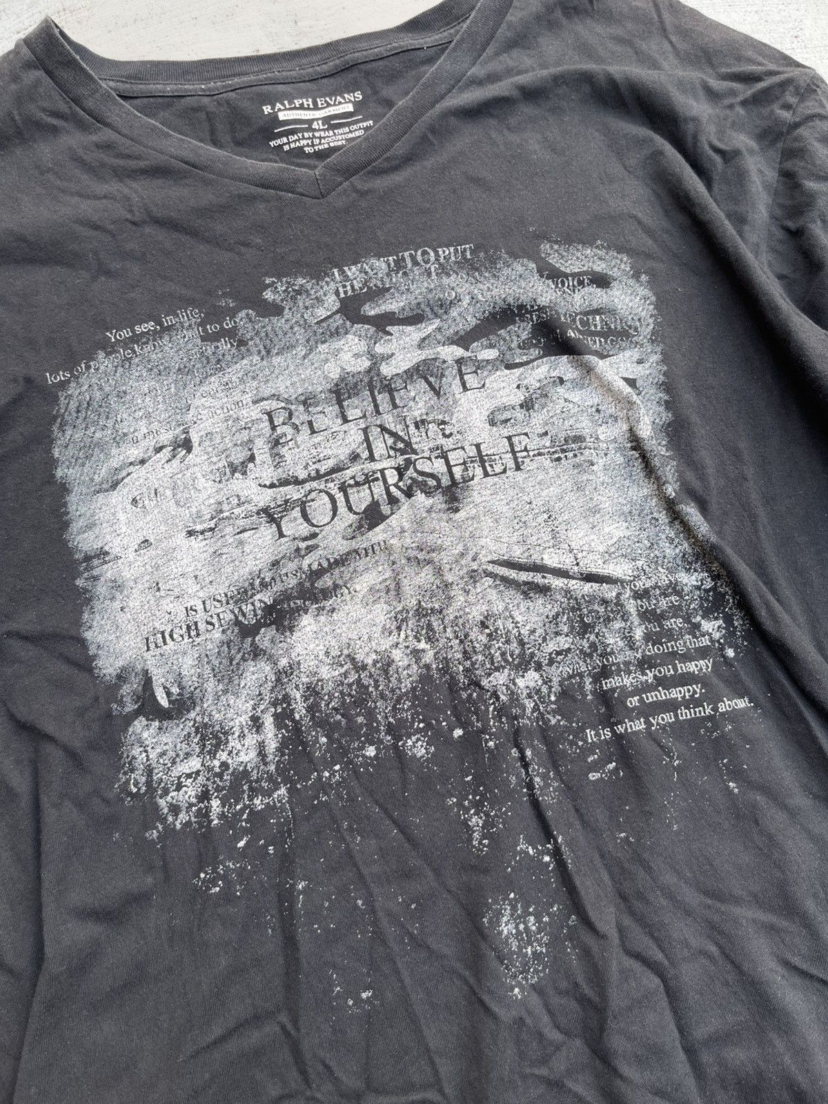 Beauty Beast × Hysteric Glamour × Japanese Brand JAPANESE RALPH EVANS POEM GOTHIC TEE PUNK Size US M / EU 48-50 / 2 - 4 Thumbnail