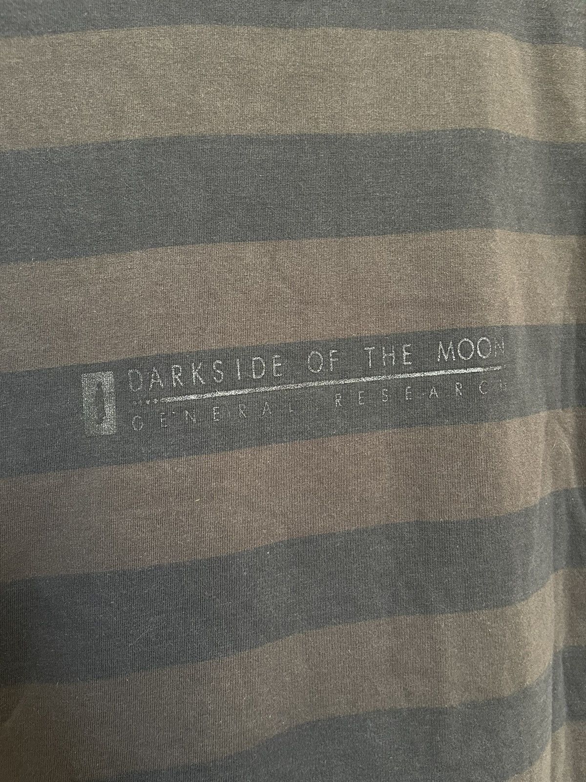 General Research × Japanese Brand 2002 General Research Mr Mao Darkside of The Moon Stripe Tee Size US L / EU 52-54 / 3 - 4 Thumbnail