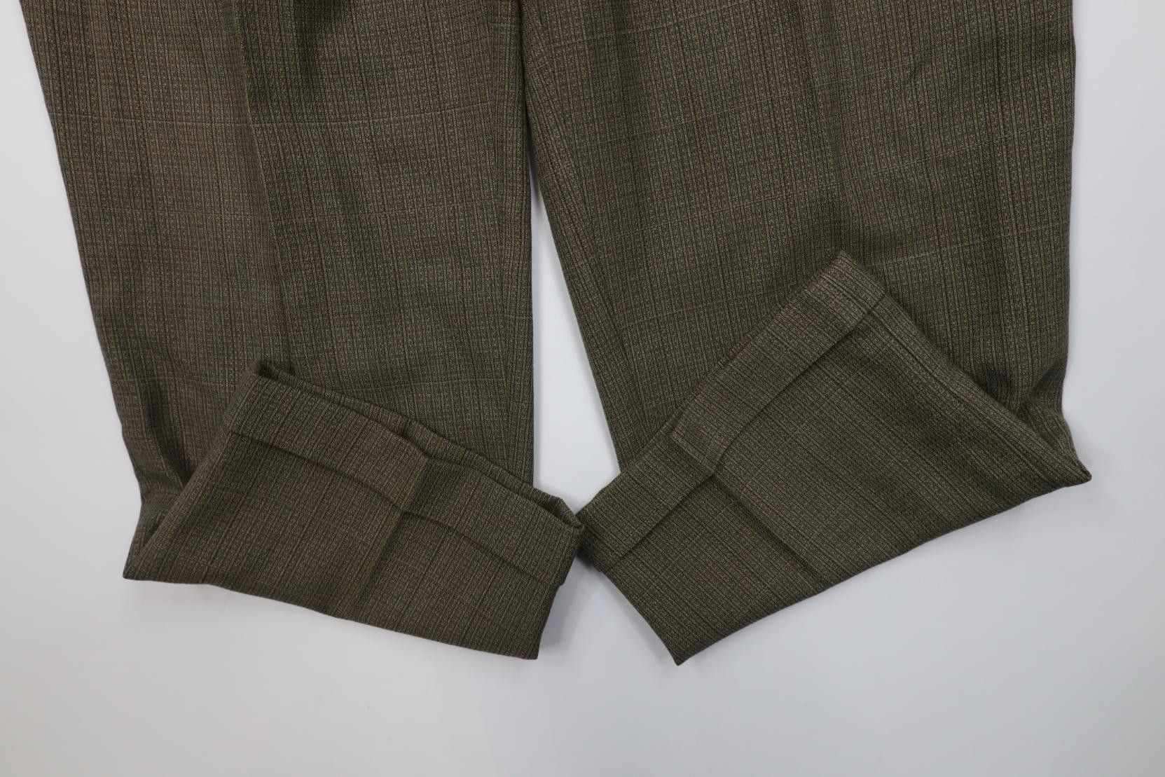 Vintage Vintage 90s Streetwear Knit Wide Leg Chino Pants Striped Size US 36 / EU 52 - 5 Thumbnail