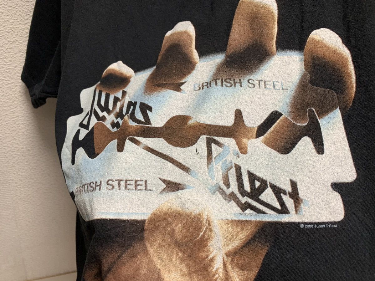 Band Tees Judas Priest British steel 2008 vintage band tee Xl Size US XL / EU 56 / 4 - 4 Thumbnail
