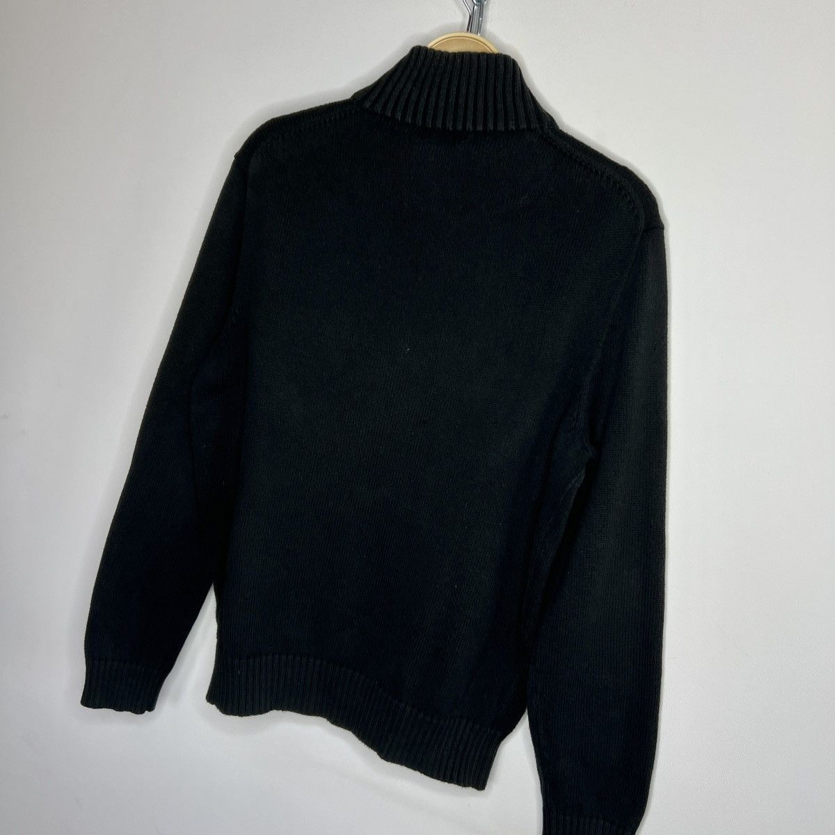 Polo Ralph Lauren Vintage Polo Ralph Lauren Halfzip Pullover Sweatshirt Black Size US M / EU 48-50 / 2 - 8 Thumbnail