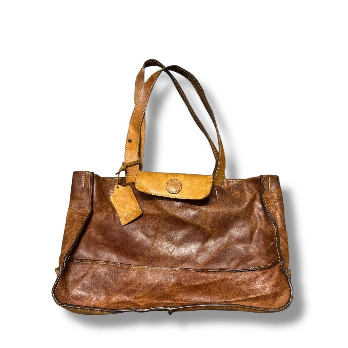 Japanese Brand × Vintage Guate leather tote bag Size ONE SIZE - 1 Thumbnail
