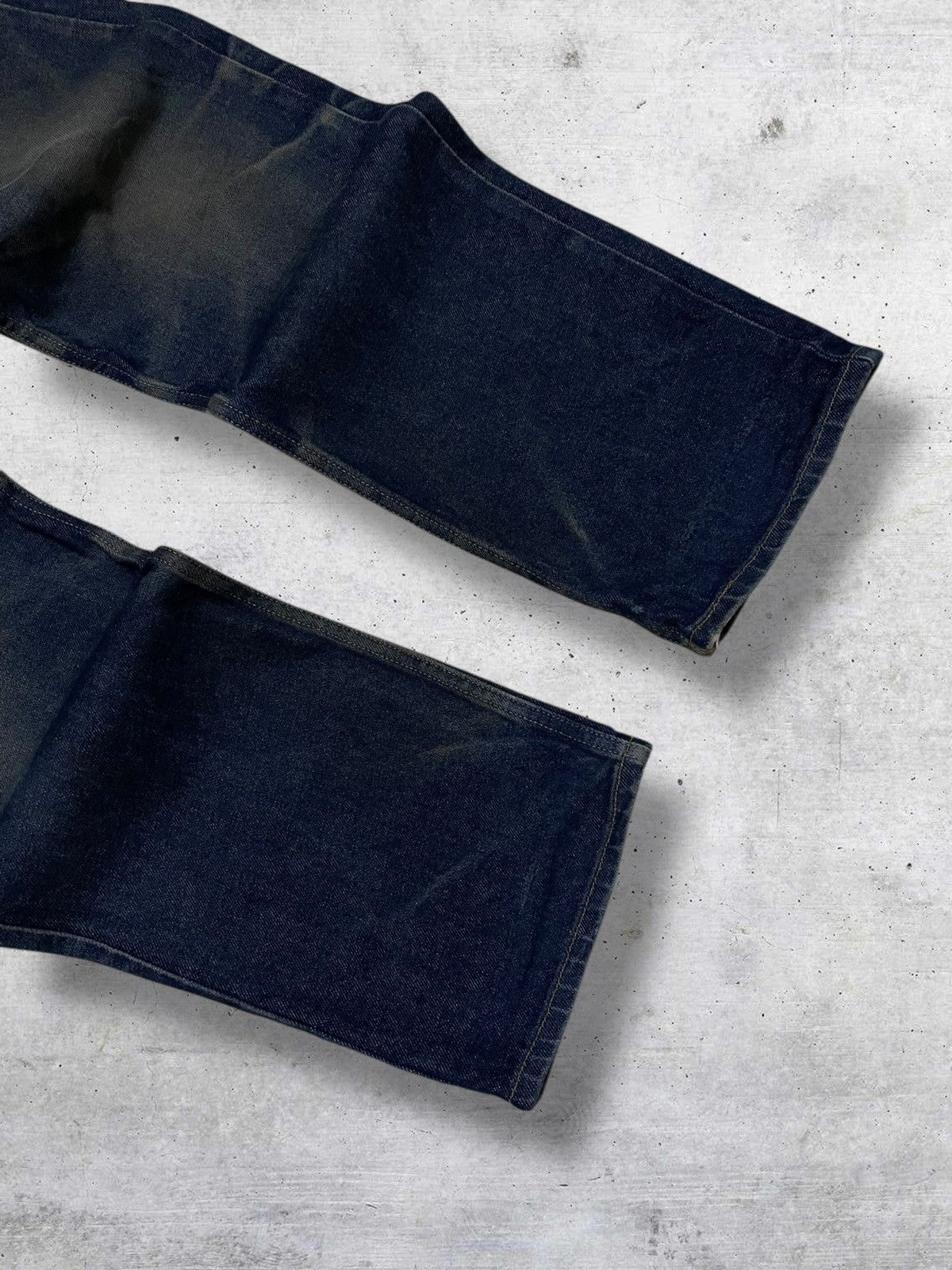 Levi's Vintage Clothing VINTAGE LEVIS 505 DESIGNER REGULAR FIT INDIGO WASHED DENIM Size US 35 - 5 Thumbnail