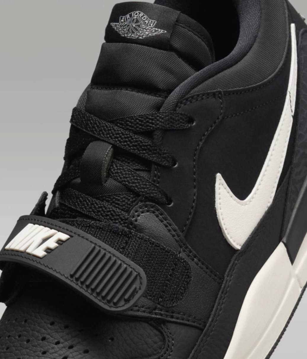 Nike Sneakers NIKE Air Jordan Legacy 312 Low Black CD7069-001 Size US 7.5 / EU 40-41 - 5 Thumbnail