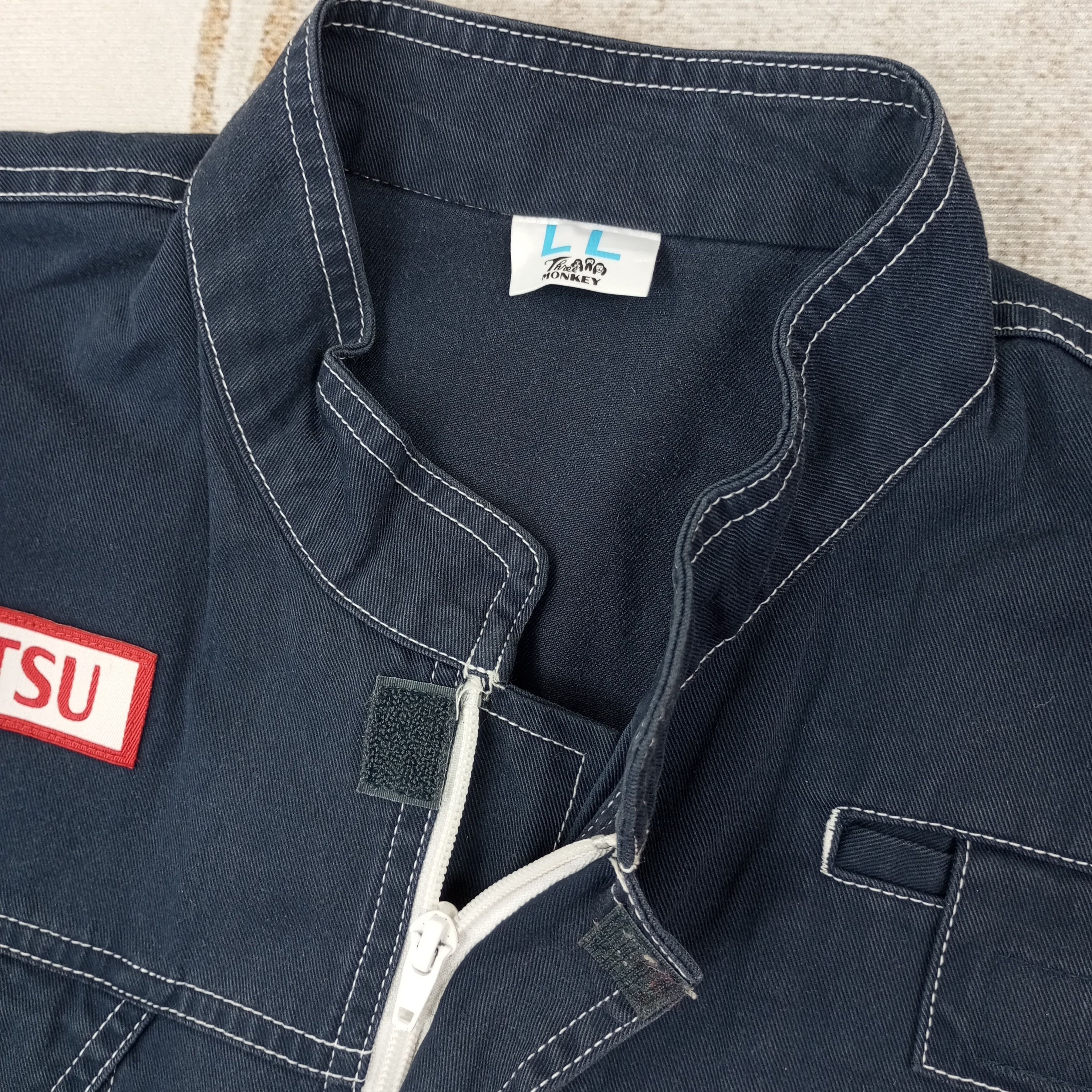 Vintage Daihatsu Japanese Motorsports Coverall Jacket c232n4 Size US L / EU 52-54 / 3 - 8 Thumbnail