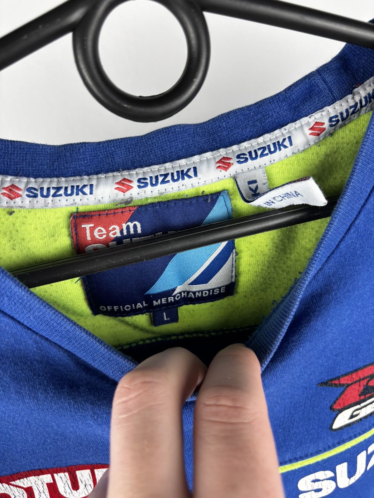Vintage Suzuki Racing vintage t shirt size L Size US L / EU 52-54 / 3 - 5 Thumbnail