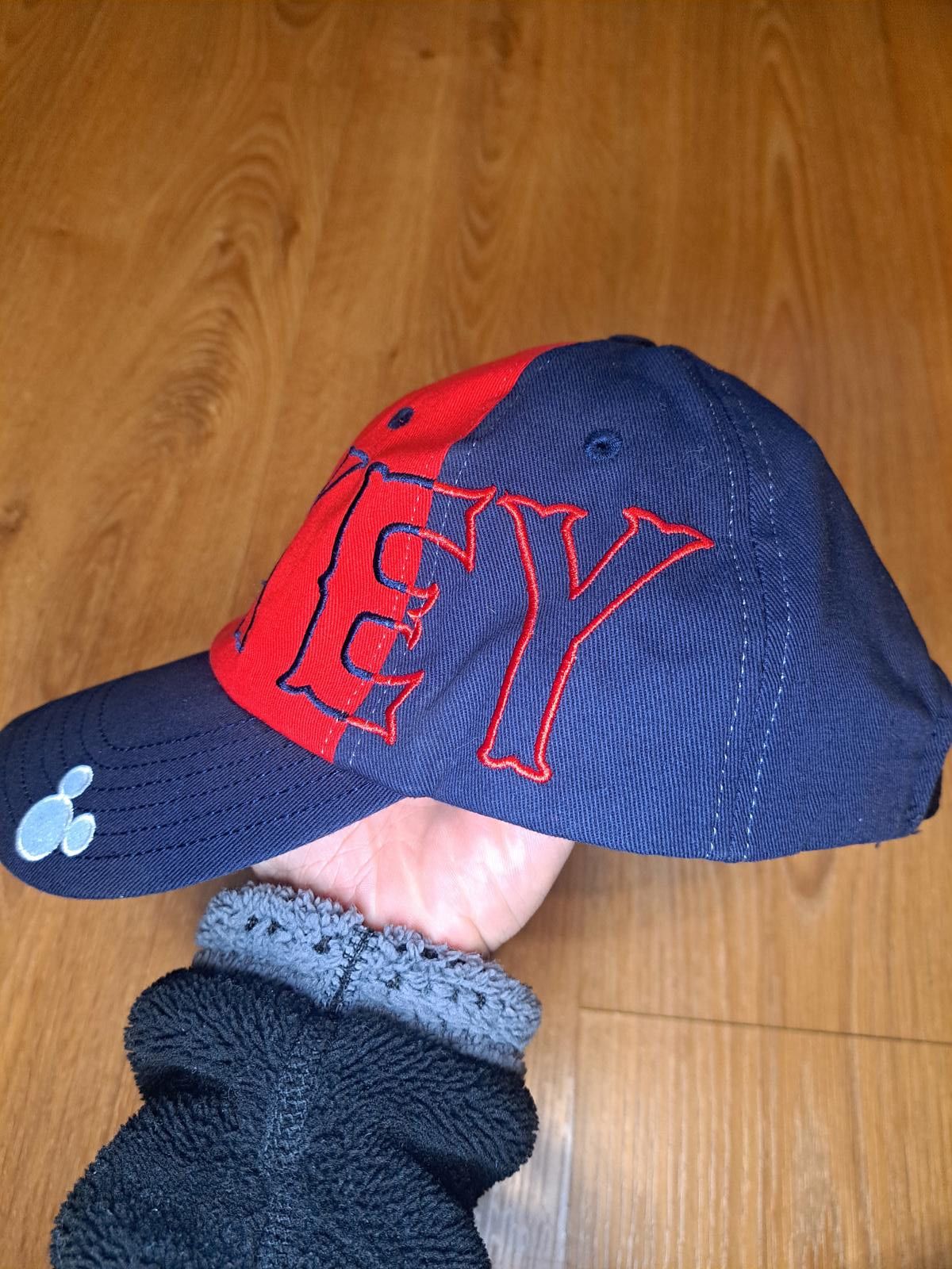 Disney NEW Disney Mickey Mouse Baseball Cap Hat Blue Adjustable Size ONE SIZE - 2 Thumbnail