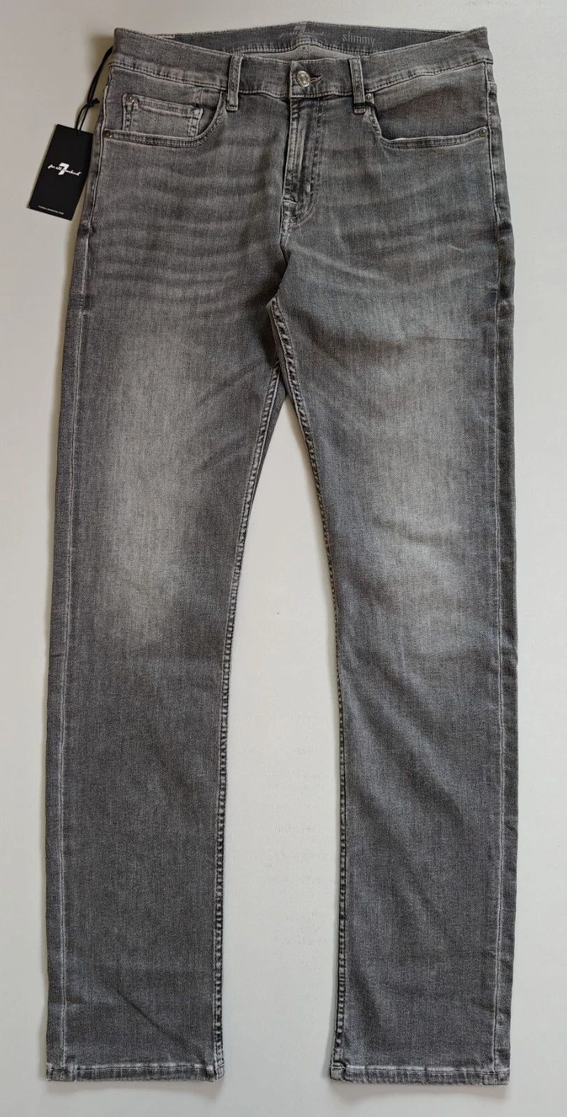 7 For All Mankind 7 For All ManKind SLIMMY TAPEREDJeans T/6006 Size US 32 / EU 48 - 2 Thumbnail
