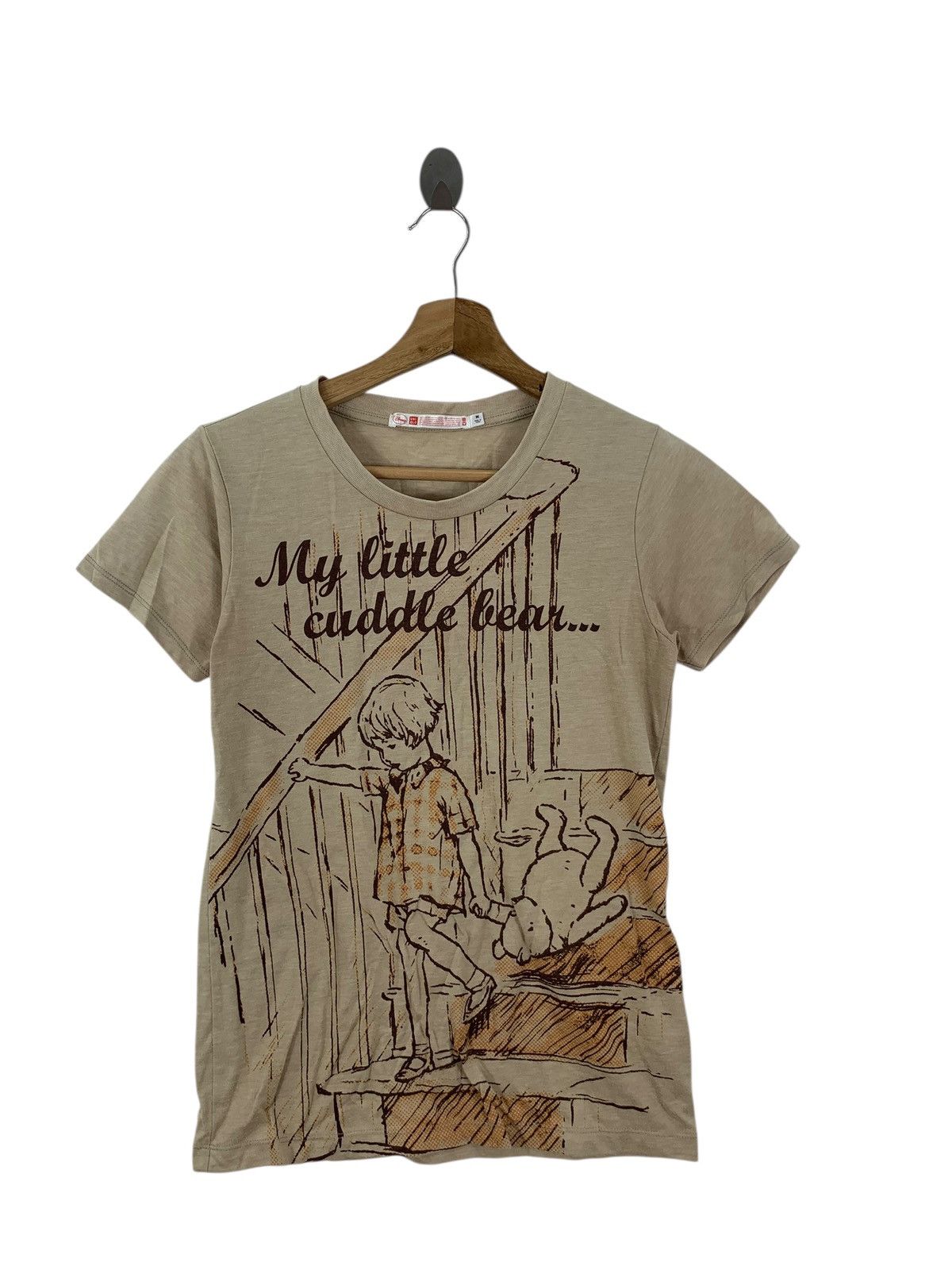 Uniqlo UNIQLO x DISNEY My Little Cuddle Bear Cartoon Tee Shirt Size M / US 6-8 / IT 42-44 - 4 Thumbnail