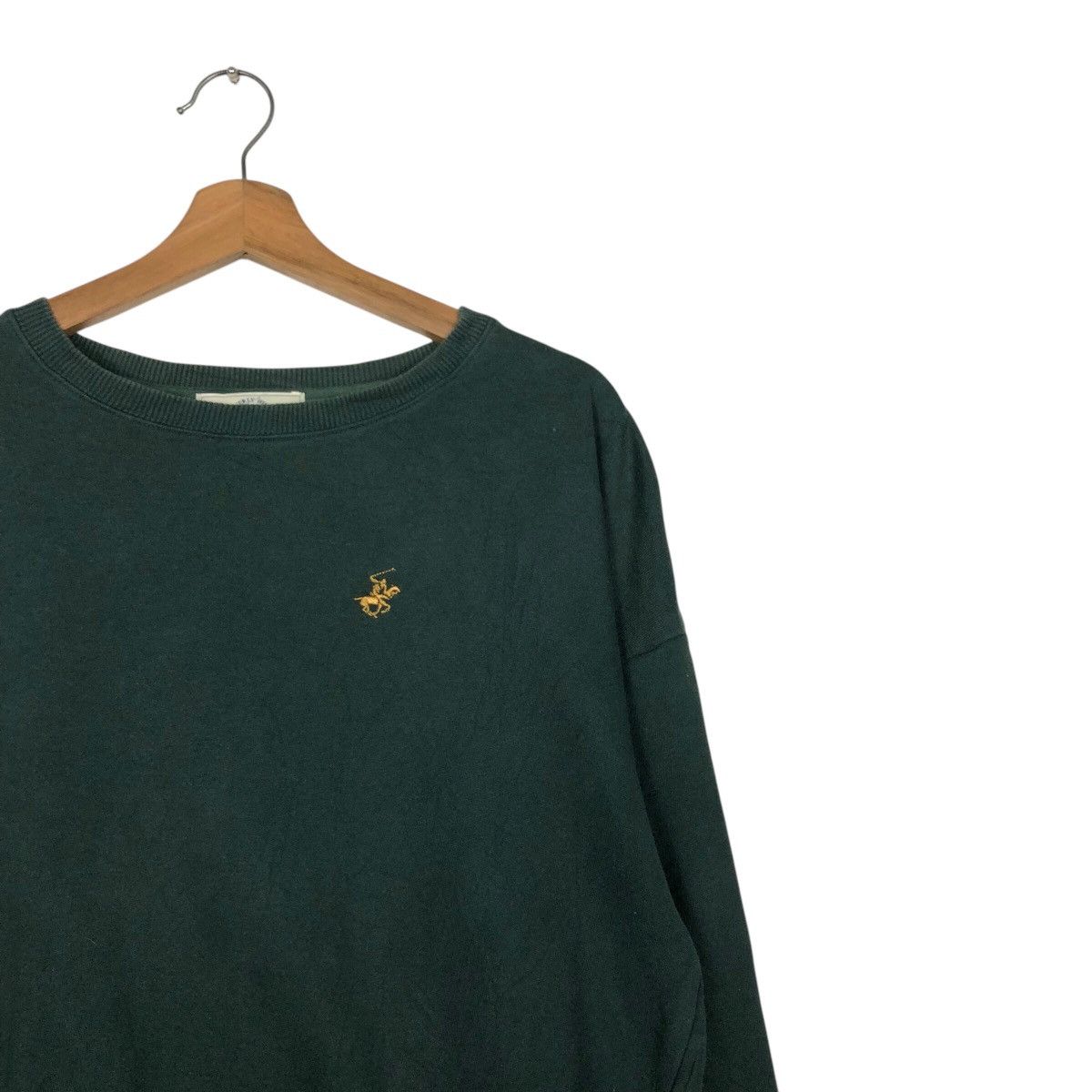 Japanese Brand × Vintage 📌Vintage Cropped Sweatshirt Beverly Hills Polo Club Size US M / EU 48-50 / 2 - 7 Thumbnail