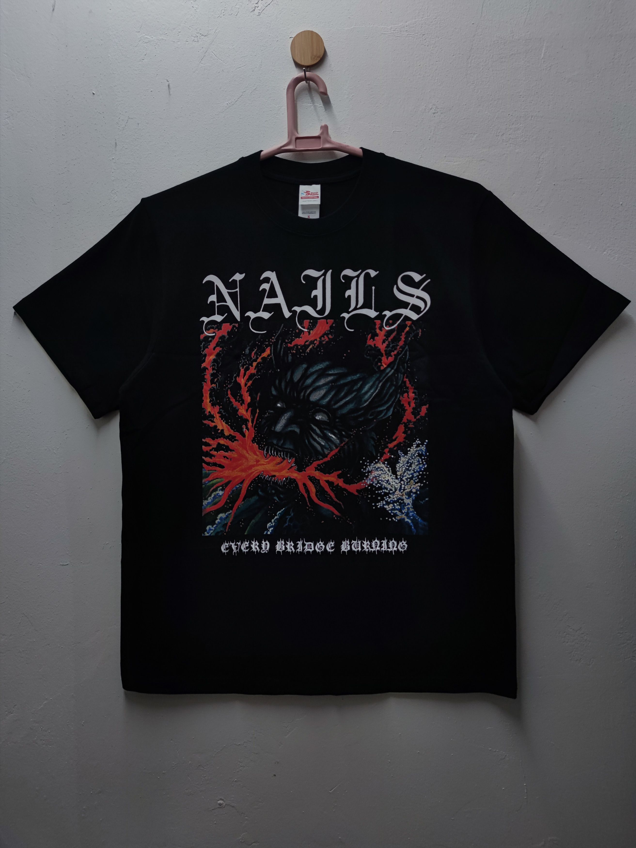 Band Tees Nails Every Bridge Burning T-shirt Size US XL / EU 56 / 4 - 1 Thumbnail