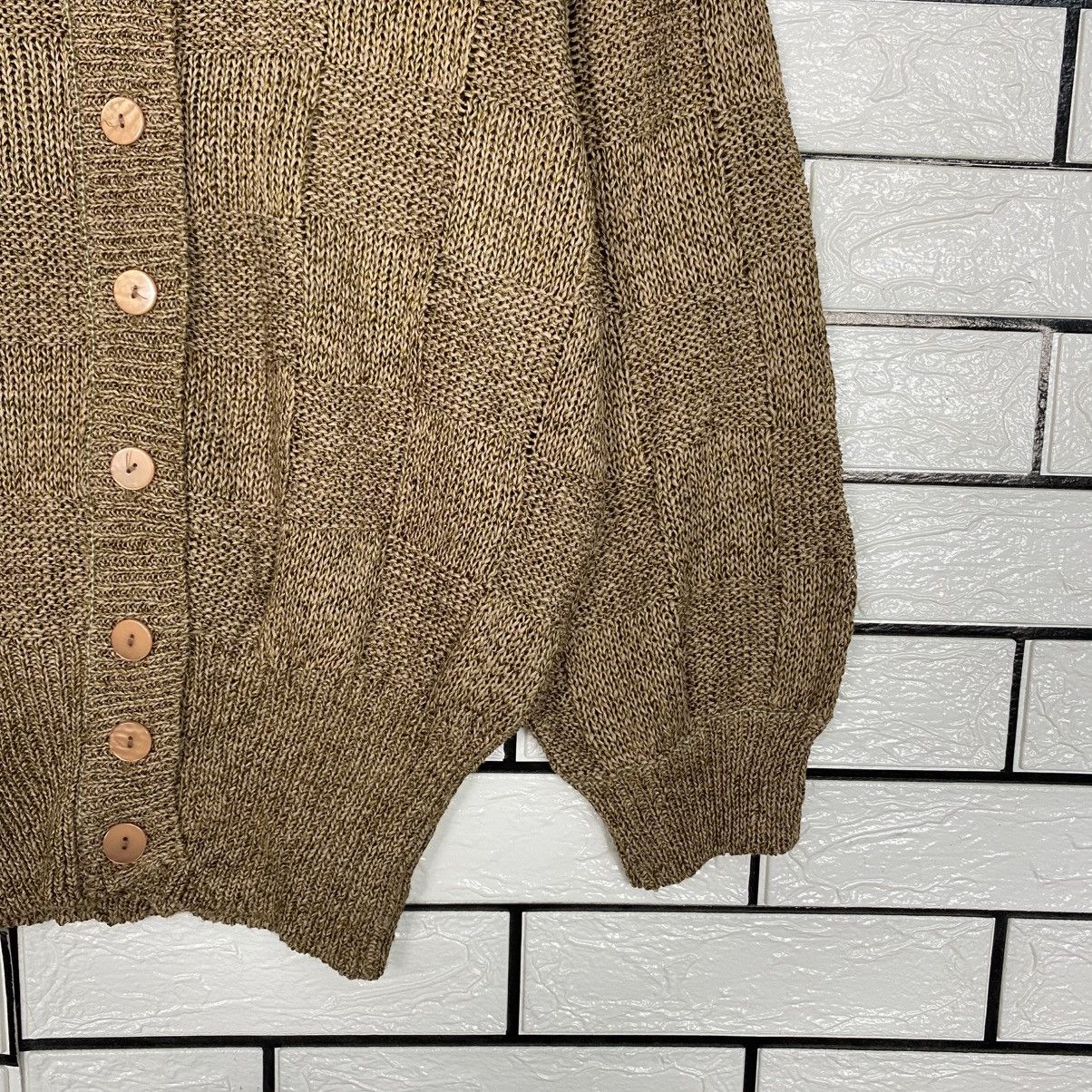 Issey Miyake 📌Vintage Knit Sweatshirt Vent De Vert Size US M / EU 48-50 / 2 - 6 Thumbnail