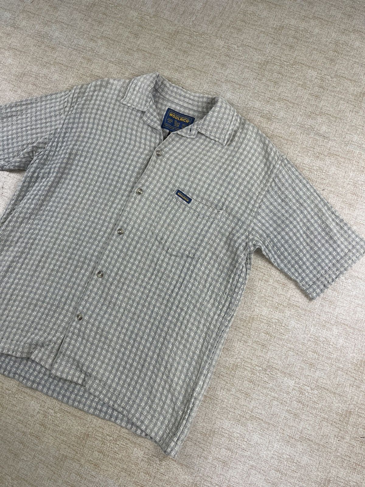 Vintage × Woolrich Woolen Mills VINTAGE WOOLRICH John Rich And Bros. Button Ups Shirt Size US L / EU 52-54 / 3 - 4 Thumbnail