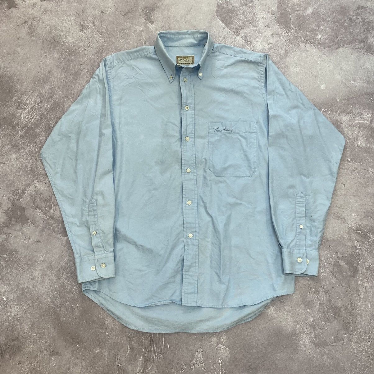 Burberry Vintage Thomas Burberry Long Sleeve Shirt Nova Check Size US S / EU 44-46 / 1 - 1 Thumbnail