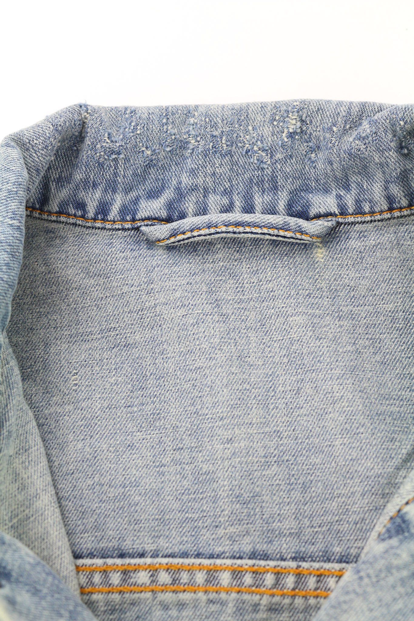 Nudie Jeans TERRY S Denim Bleach Blue Washed Buttoned Jacket 80758 Size US S / EU 44-46 / 1 - 8 Thumbnail