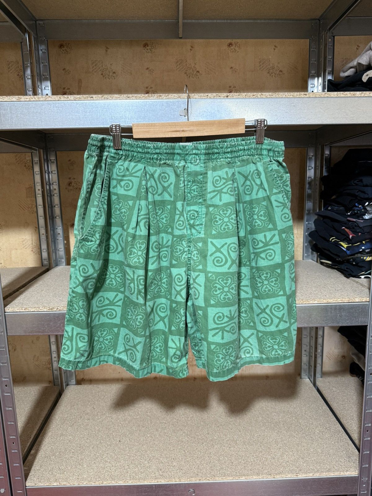 Nike × Vintage 🏝️ Vintage 80s/90s Beach Nike retro shorts Size M Y2K hype Size US 32 / EU 48 - 1 Thumbnail