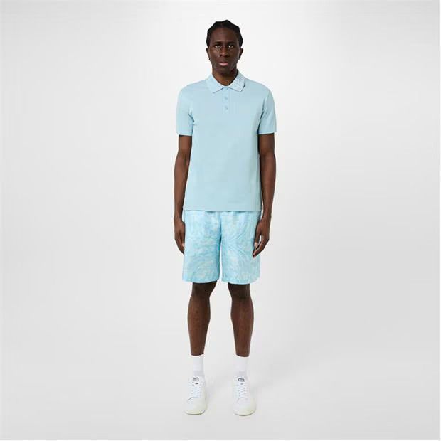 Versace o1g2r1mq0824 Nautical Logo Polo Shirts in Pale Blue Size US XL / EU 56 / 4 - 6 Thumbnail