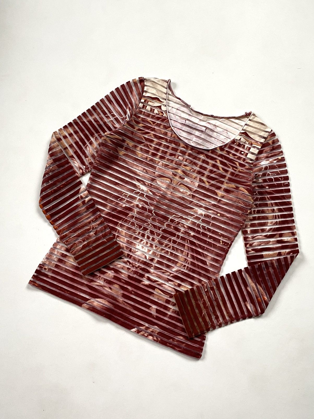 Jean Paul Gaultier 🔥Grail! SS2001 Jean Paul Gaultier Satan Gargoyle Mesh Top Size S / US 4 / IT 40 - 4 Thumbnail