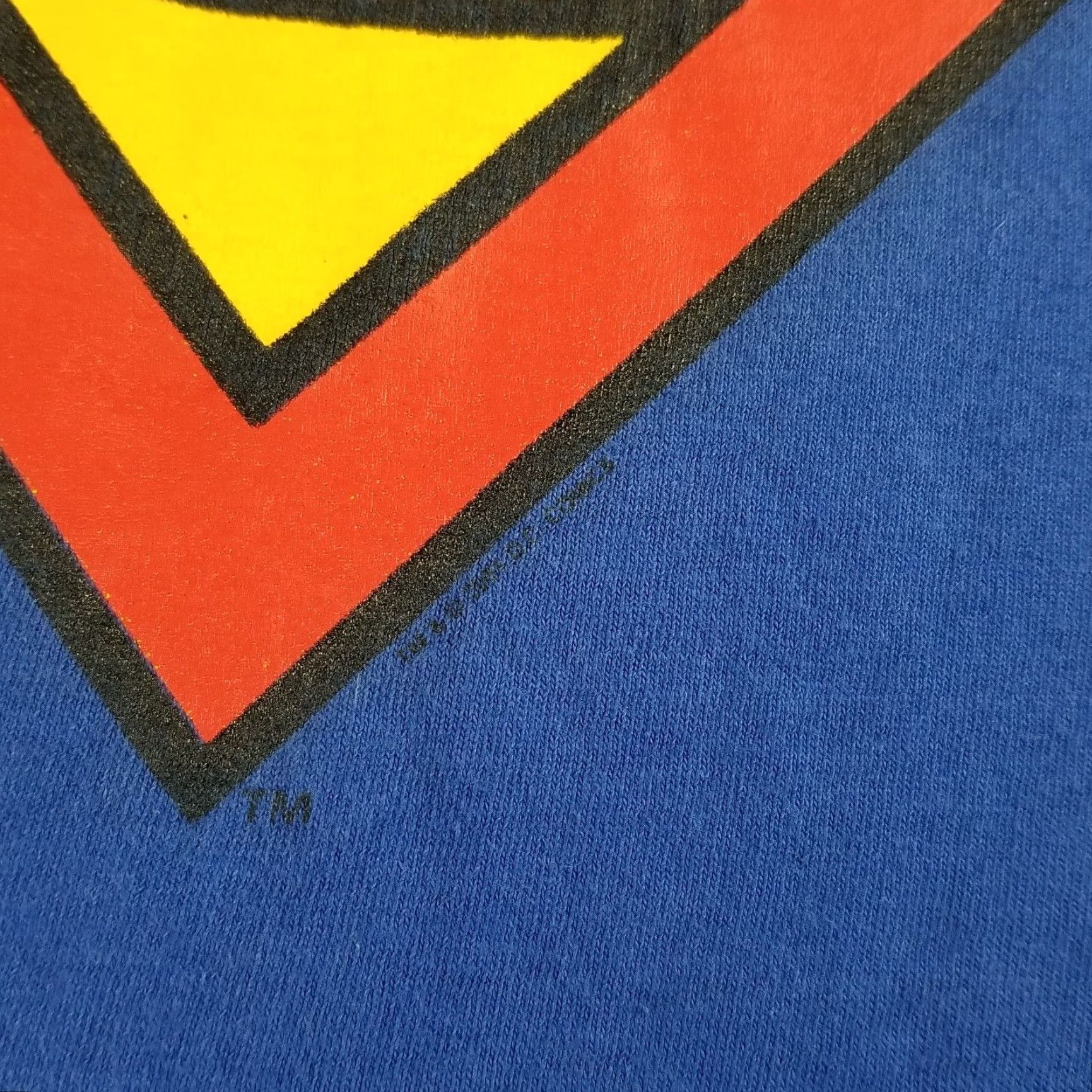 Vintage VINTAGE Warner Bros Superman T-Shirt Large Adult Blue 2000 DC Comics US 2000s Men Size US L / EU 52-54 / 3 - 2 Thumbnail
