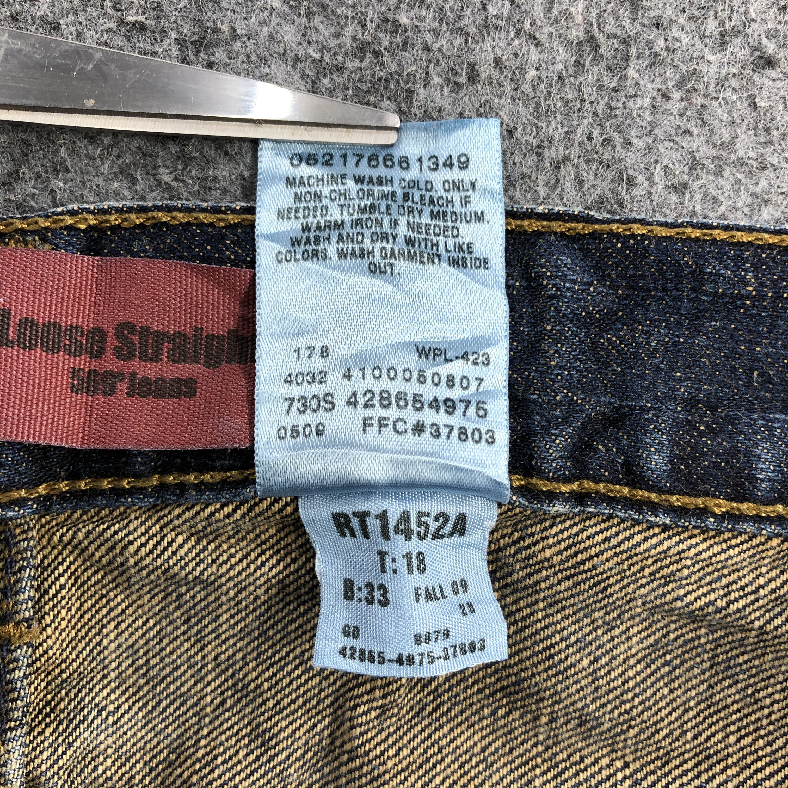 Levi's × Vintage Vintage Levis 569 Loose Straight Jeans-JM1140 Size US 31 - 10 Thumbnail