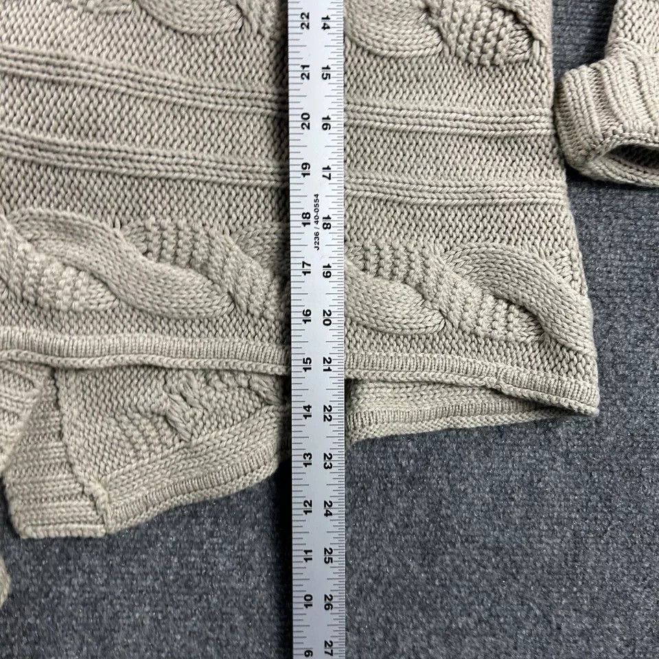 White + Warren White + Warren Cardigan Womens Small Knit Sweater Cotton Size S / US 4 / IT 40 - 7 Thumbnail