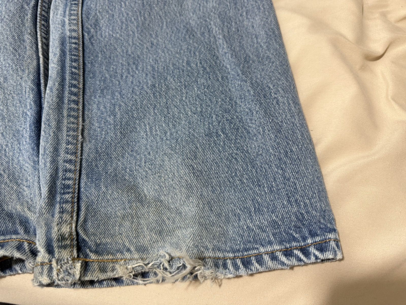 Levi's Vintage 90s Levi's 501 Made in USA Distressed Size US 34 / EU 50 - 7 Thumbnail