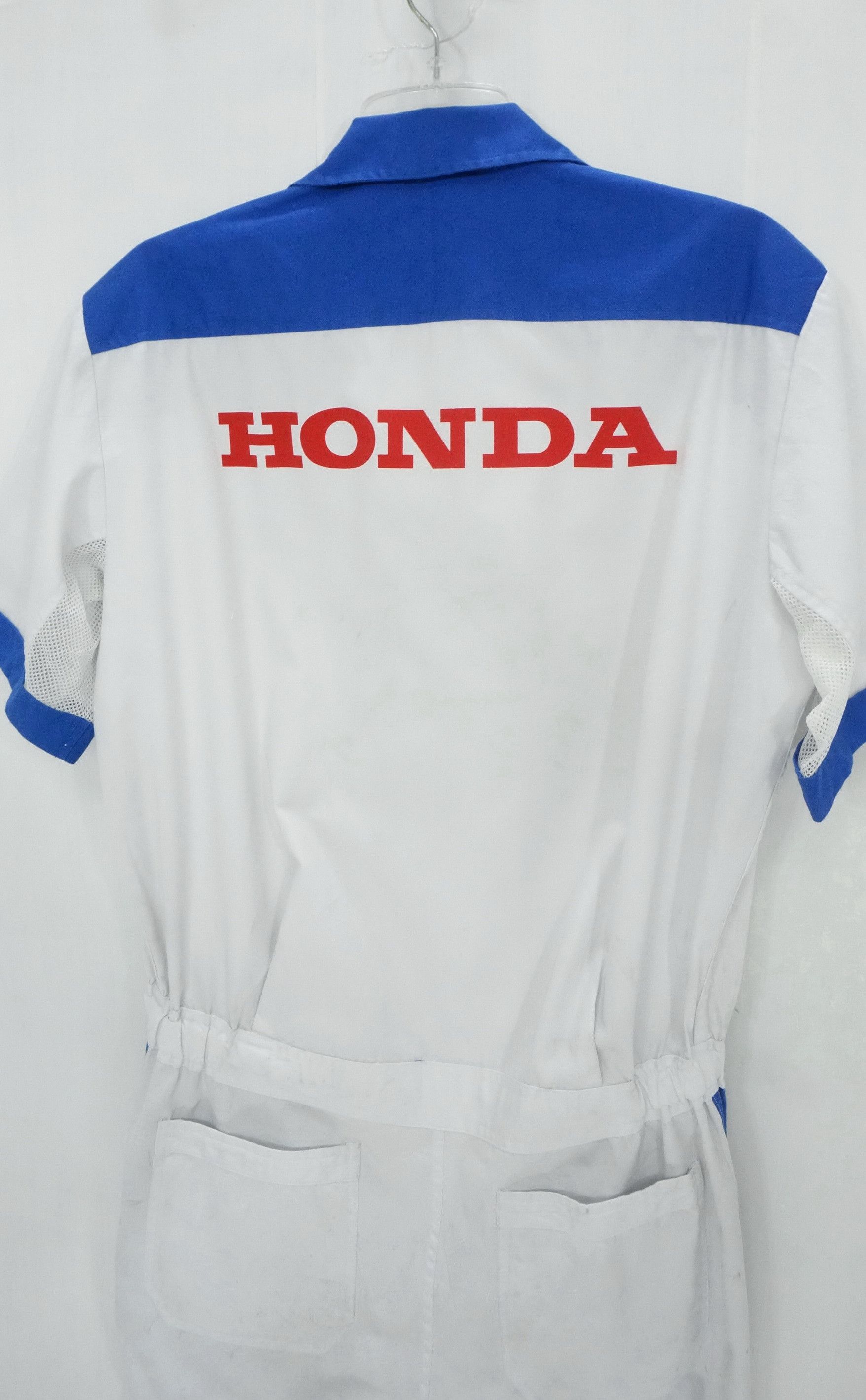 Japanese Brand Vintage HONDA Short Sleeve Coverall Size US 32 / EU 48 - 1 Thumbnail