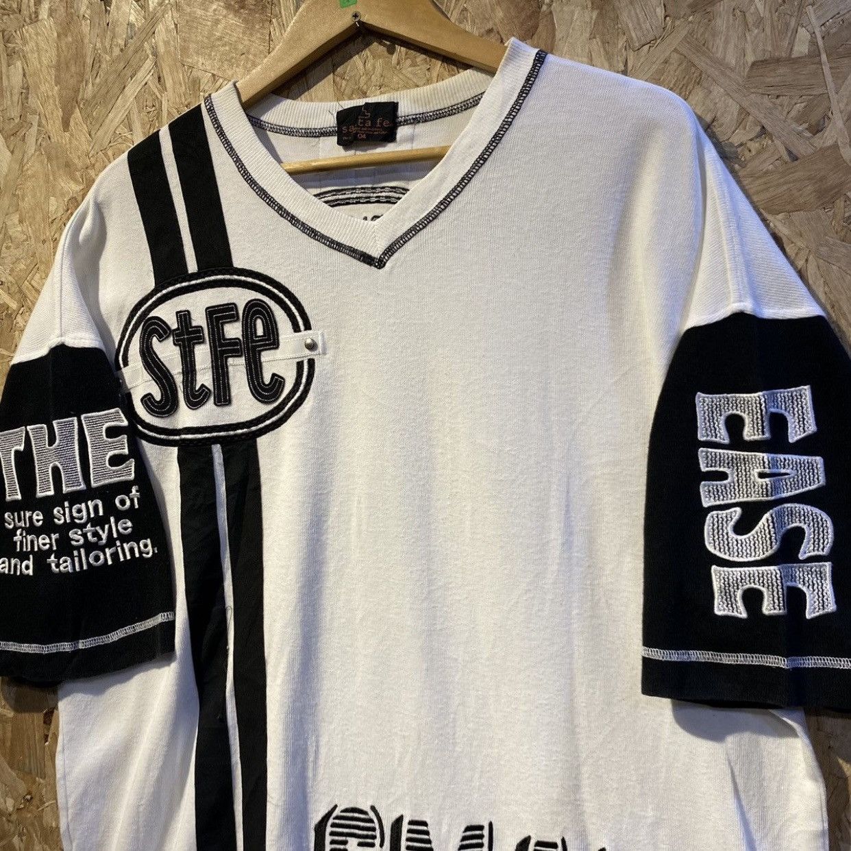 Japanese Brand × Vintage SANTA FE SMARTNESS EMBROIDERY BIG LOGO TSHIRT SWEATSHIRTS Size US XL / EU 56 / 4 - 3 Thumbnail