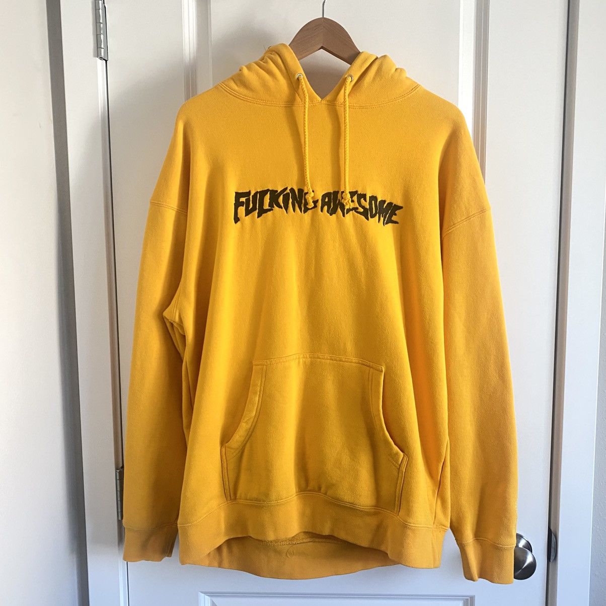 Fucking Awesome Fucking Awesome OG Embroidered Logo Hoodie Size US XL / EU 56 / 4 - 1 Thumbnail