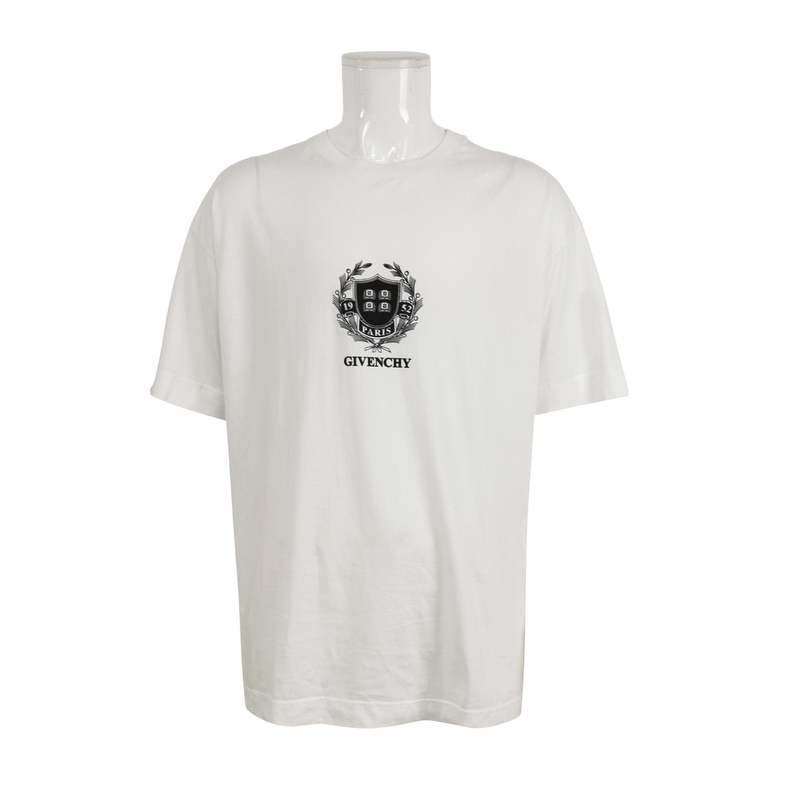 Givenchy Givenchy Paris Crest Logo T-Shirt XL Size US XL / EU 56 / 4 - 1 Thumbnail