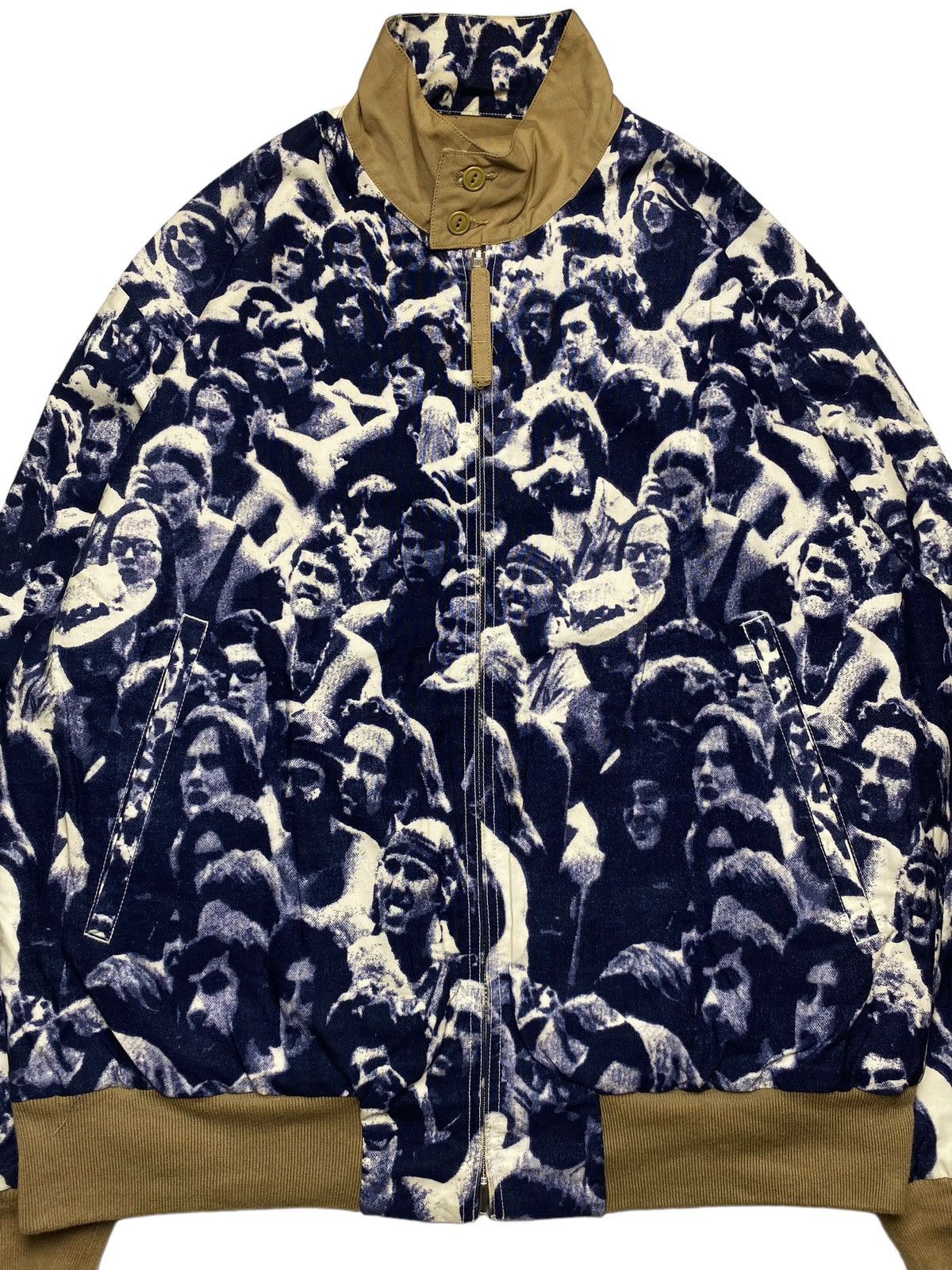 Japanese Brand 90s Woodstock Festival Reversible Jacket By Toyo Enterprise Size US L / EU 52-54 / 3 - 6 Thumbnail