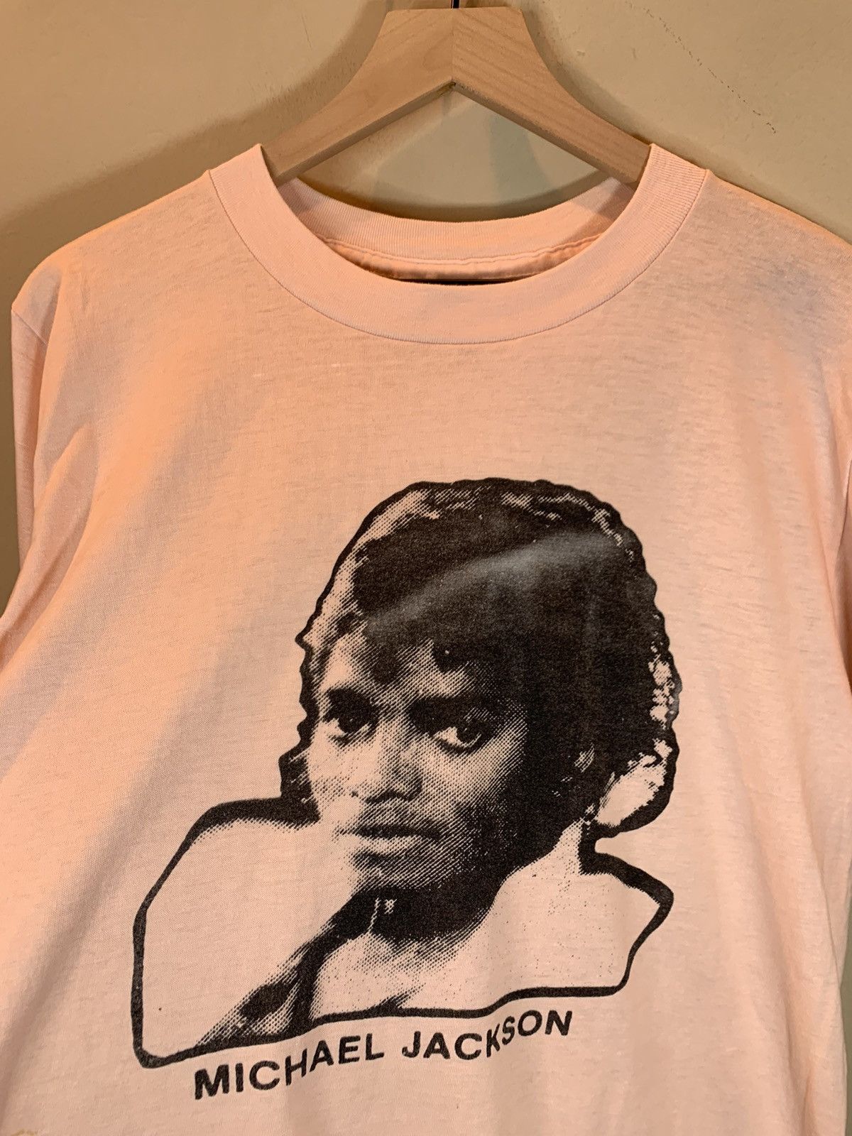 Band Tees × Michael Jackson × Vintage *RARE* Vintage 1982 Michael Jackson Thriller Faded Art Shirt Size US L / EU 52-54 / 3 - 2 Thumbnail