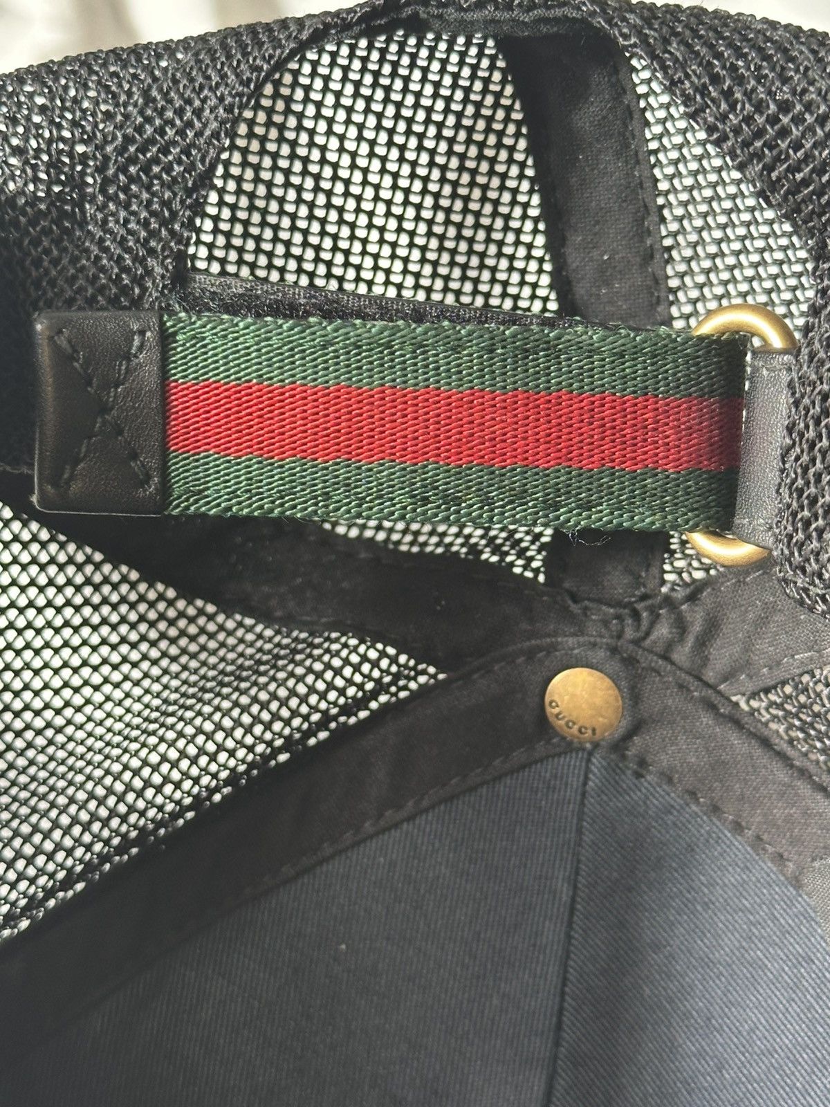 Gucci Gucci GG Supreme Mesh Tiger Baseball Cap | Rare Discontinued Size ONE SIZE - 15 Thumbnail