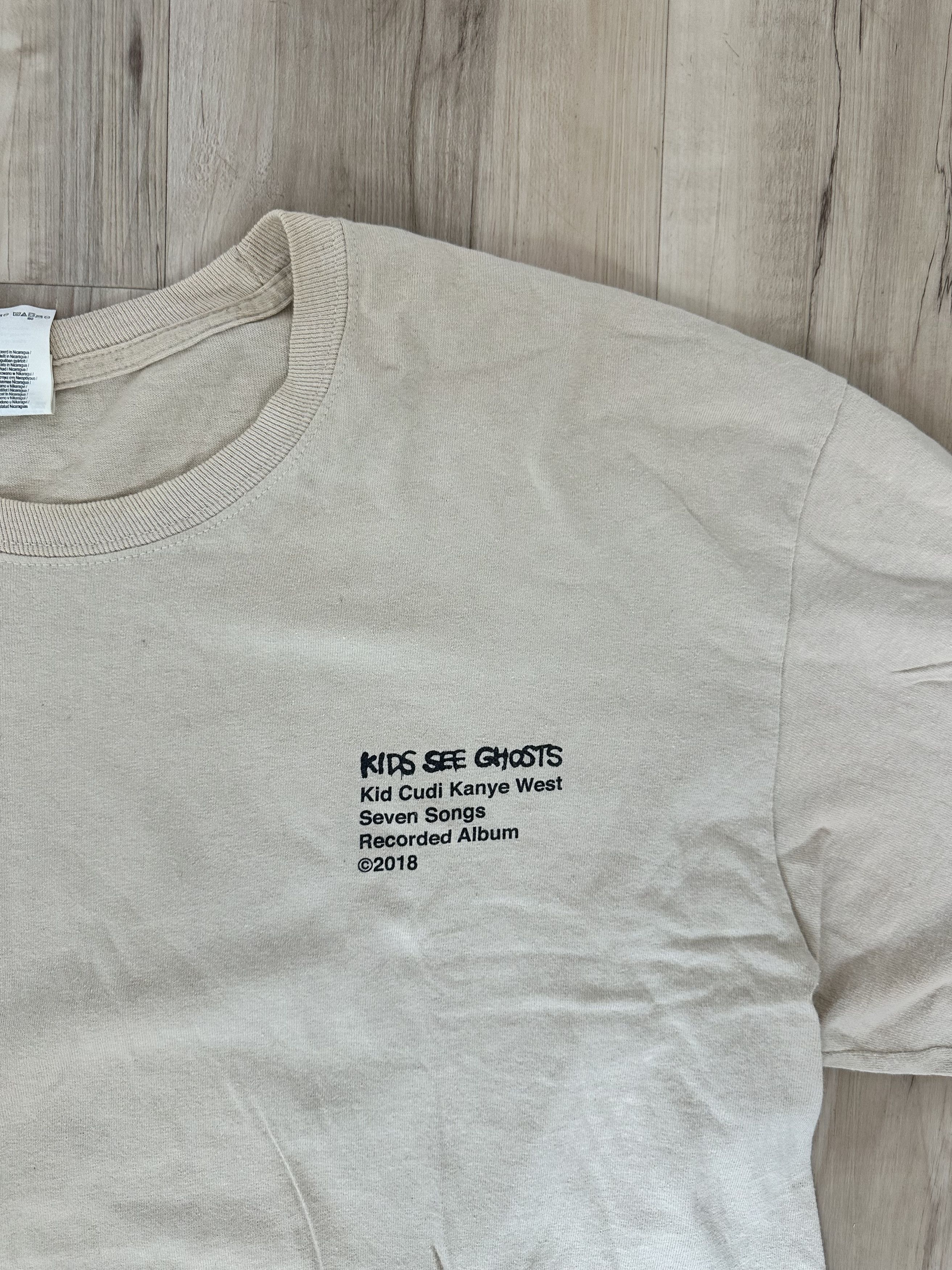 Kanye West × Kids See Ghosts × Takashi Murakami 2018 Kids See Ghosts × Kanye West x Murakami Longsleeve – XL Size US XL / EU 56 / 4 - 6 Thumbnail