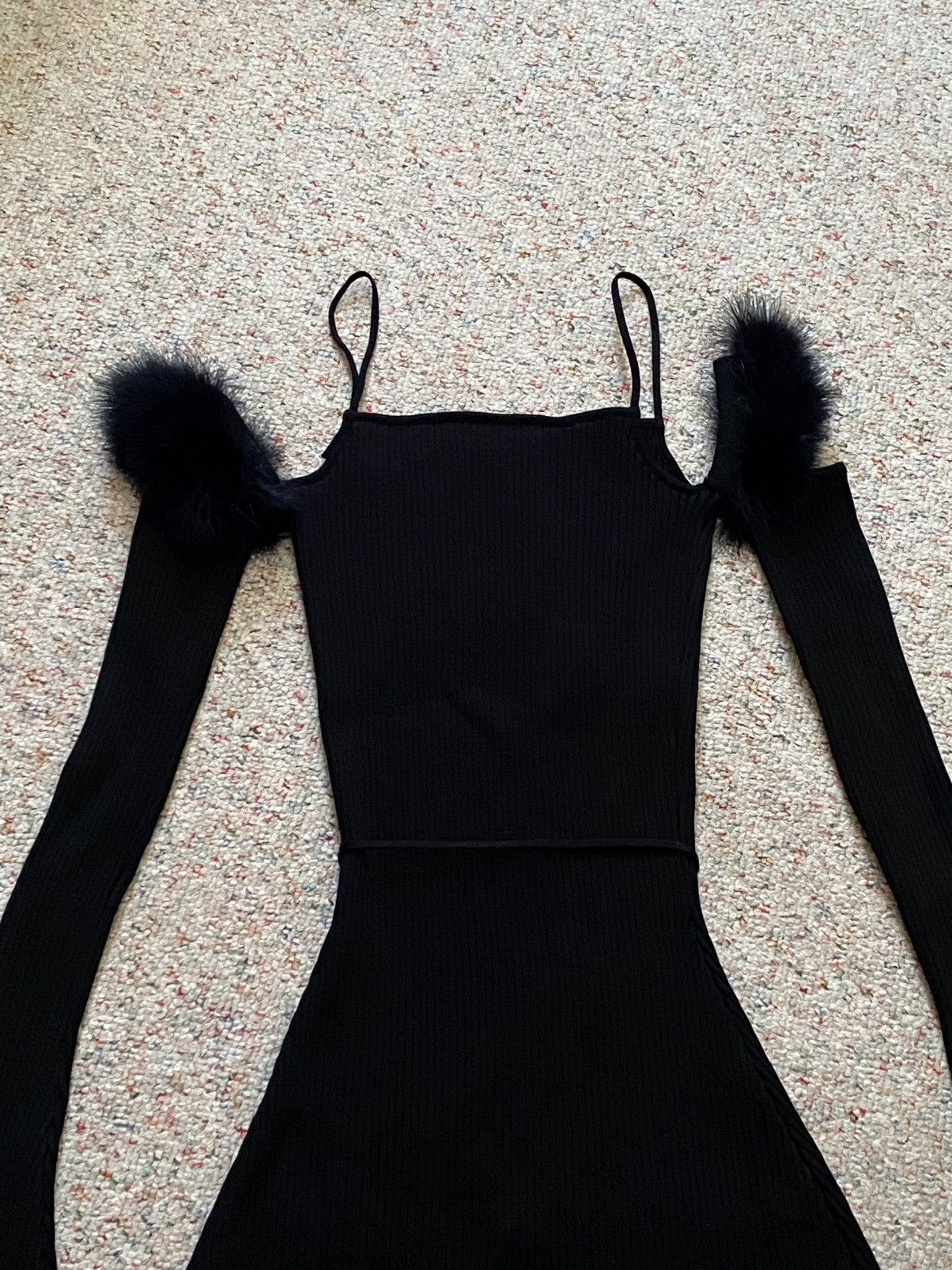 MACH & MACH MACH & MACH Feather-Embellished Minidress size XL Size XL / US 12-14 / IT 48-50 - 9 Thumbnail