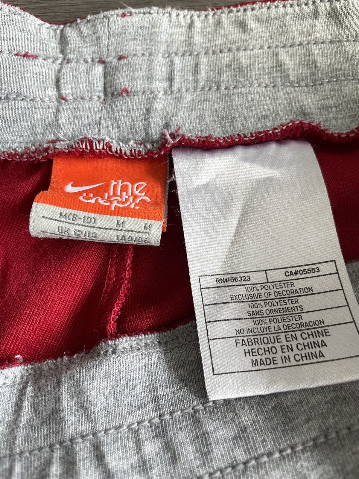 Nike Y2K Nike “Casual Style” Red Track Pants (Sz.M) Size US 32 / EU 48 - 3 Thumbnail