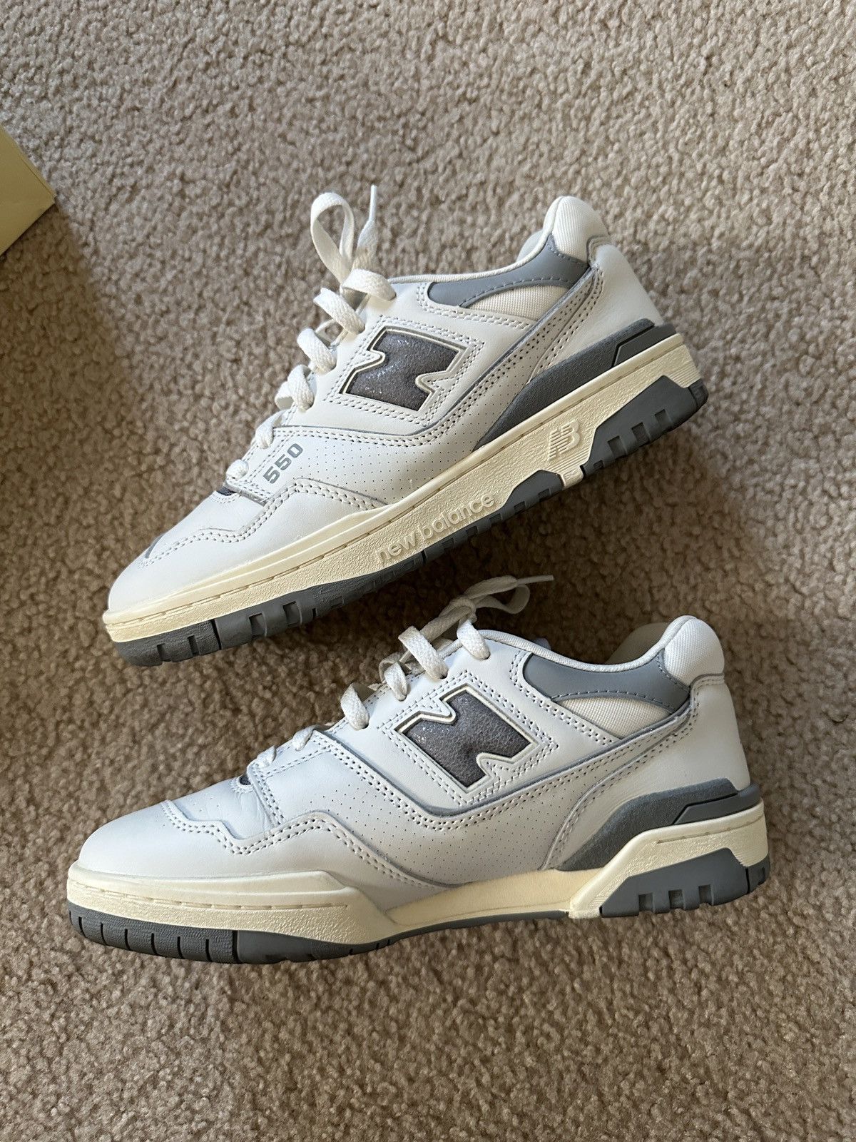 Aime Leon Dore × New Balance New balance 550 aime Leon dore white grey size us 8 Size US 8 / EU 41 - 12 Thumbnail