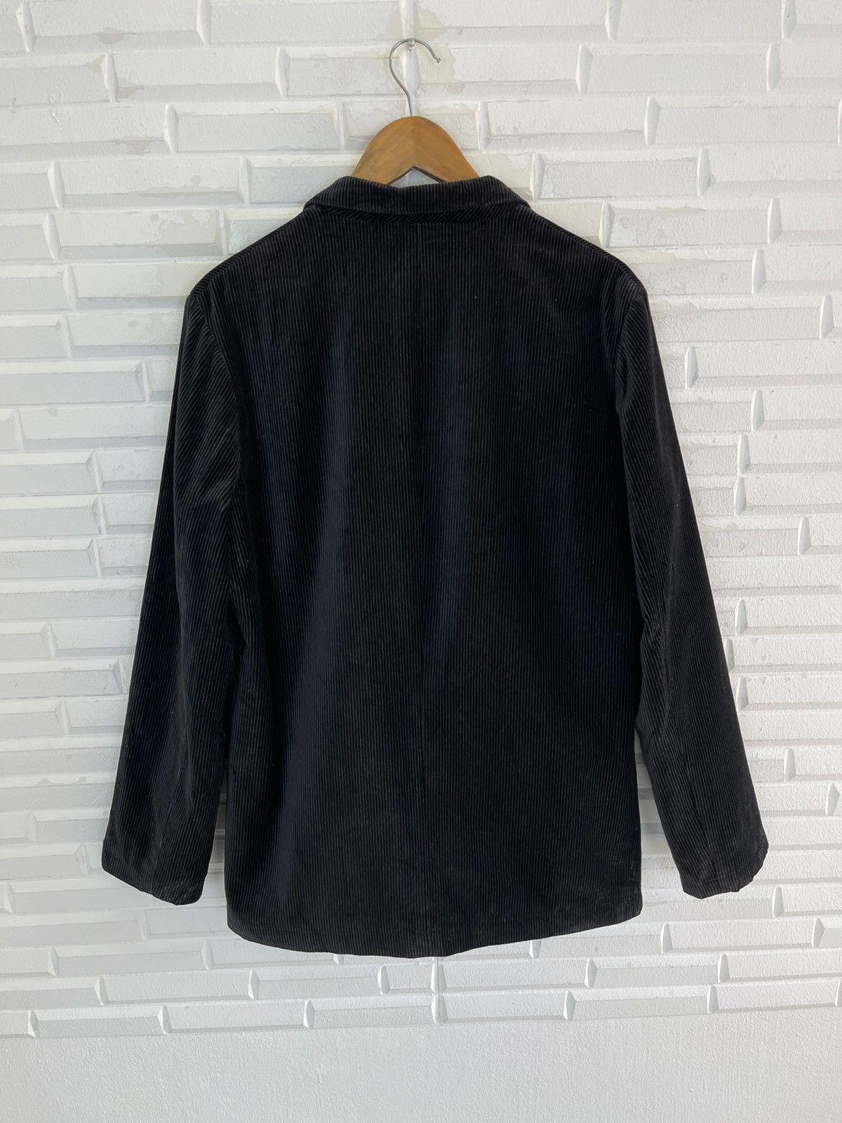 Yohji Yamamoto 🔥 YOHJI YAMAMOTO CORDUROY DESIGN JACKET Size US L / EU 52-54 / 3 - 4 Thumbnail