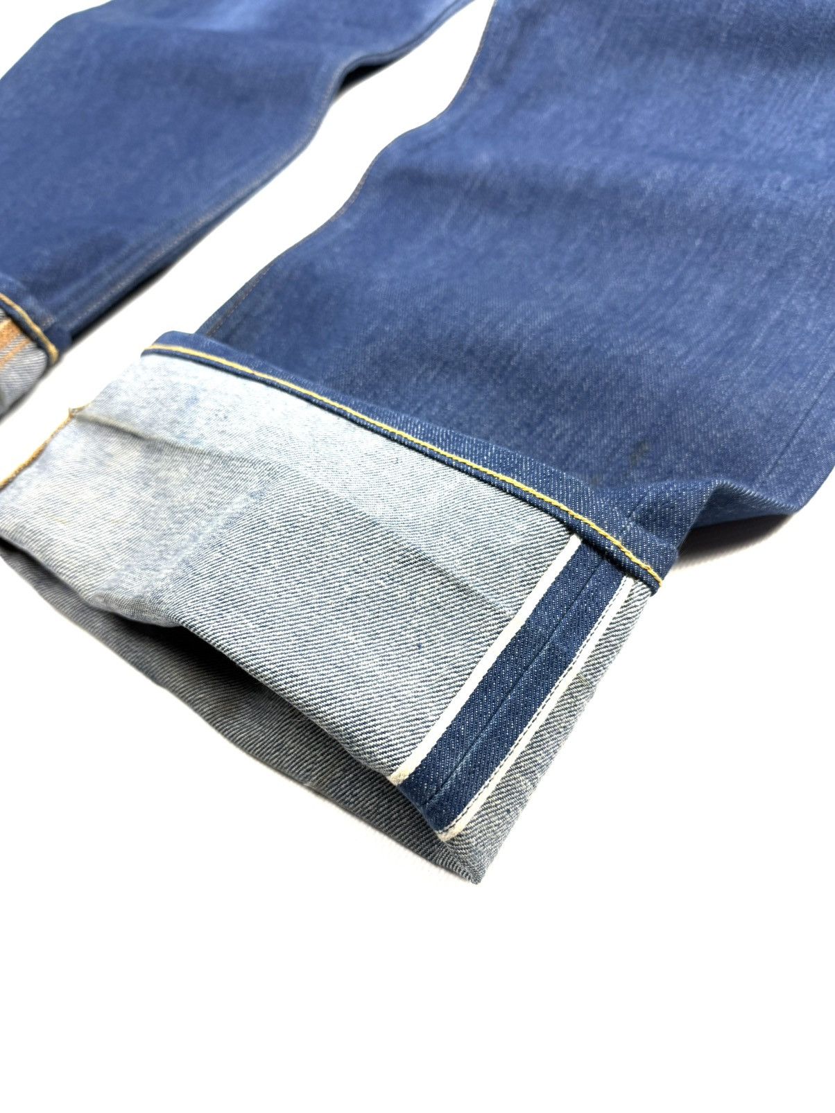 Lee Lee 101 Natural Indigo Jeans Japanese Selvedge Denim Blue L Size US 34 / EU 50 - 12 Thumbnail