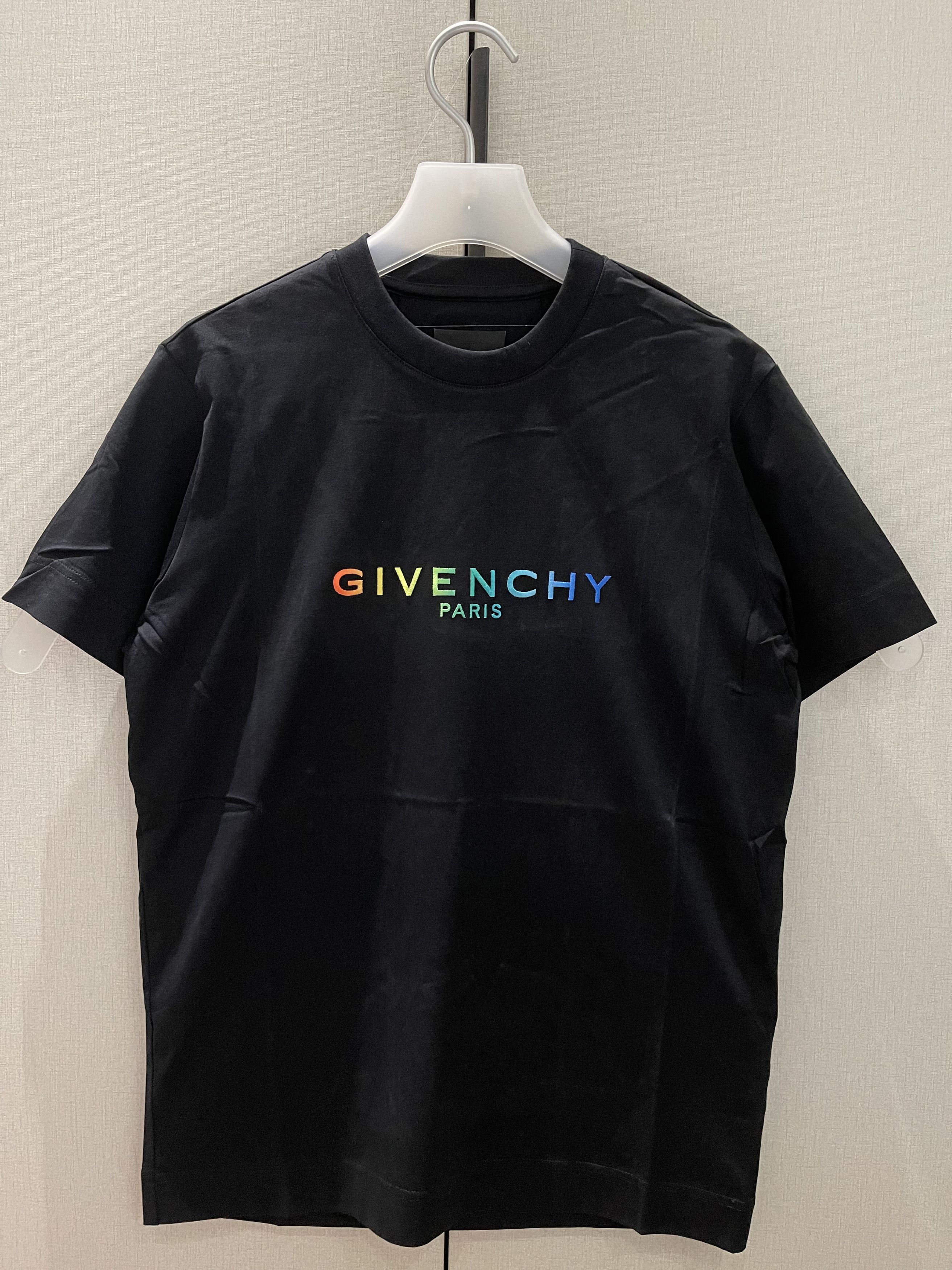 Givenchy Givenchy Multicolour Embroidery Logo T Size US M / EU 48-50 / 2 - 3 Thumbnail