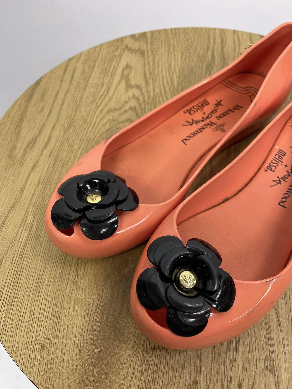 Vivienne Westwood Vivienne Westwood Melissa Shoes Size 5 (USA) Pink Flowers Size US 7 / IT 37 - 2 Thumbnail