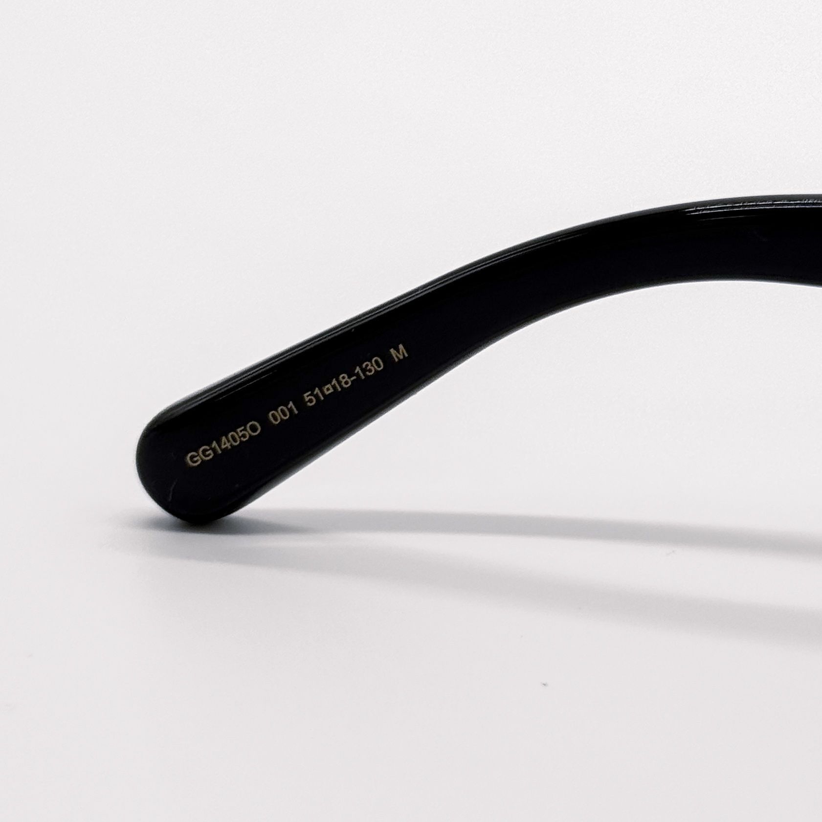 Gucci NEW GUCCI EYEGLASSES GG1405O 001 BLACK OVAL GUCCI EYEWEAR Size ONE SIZE - 9 Thumbnail