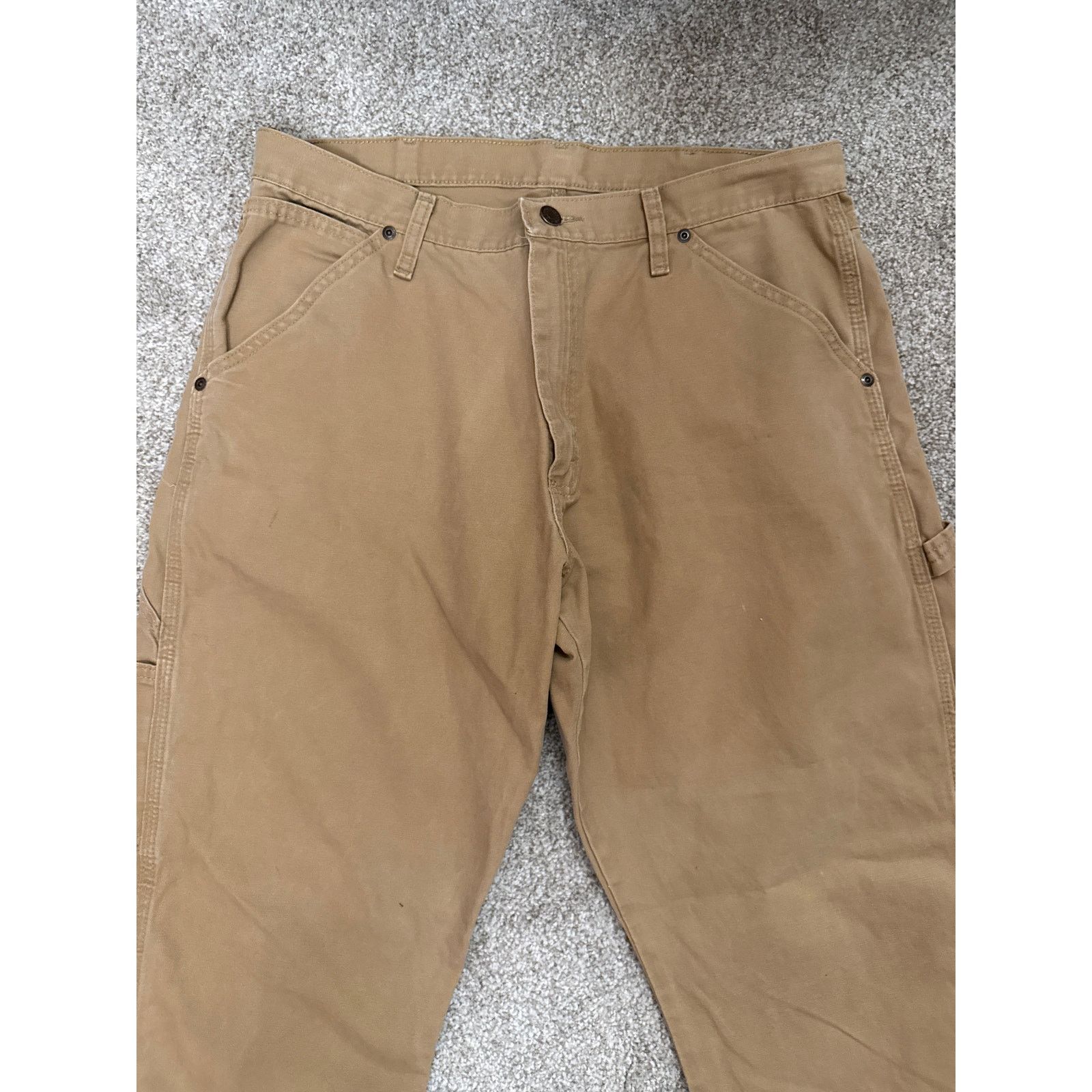 Wrangler Wrangler Men's Classic Carpenter Jeans in Acorn, 34x29 Size US 34 / EU 50 - 5 Thumbnail