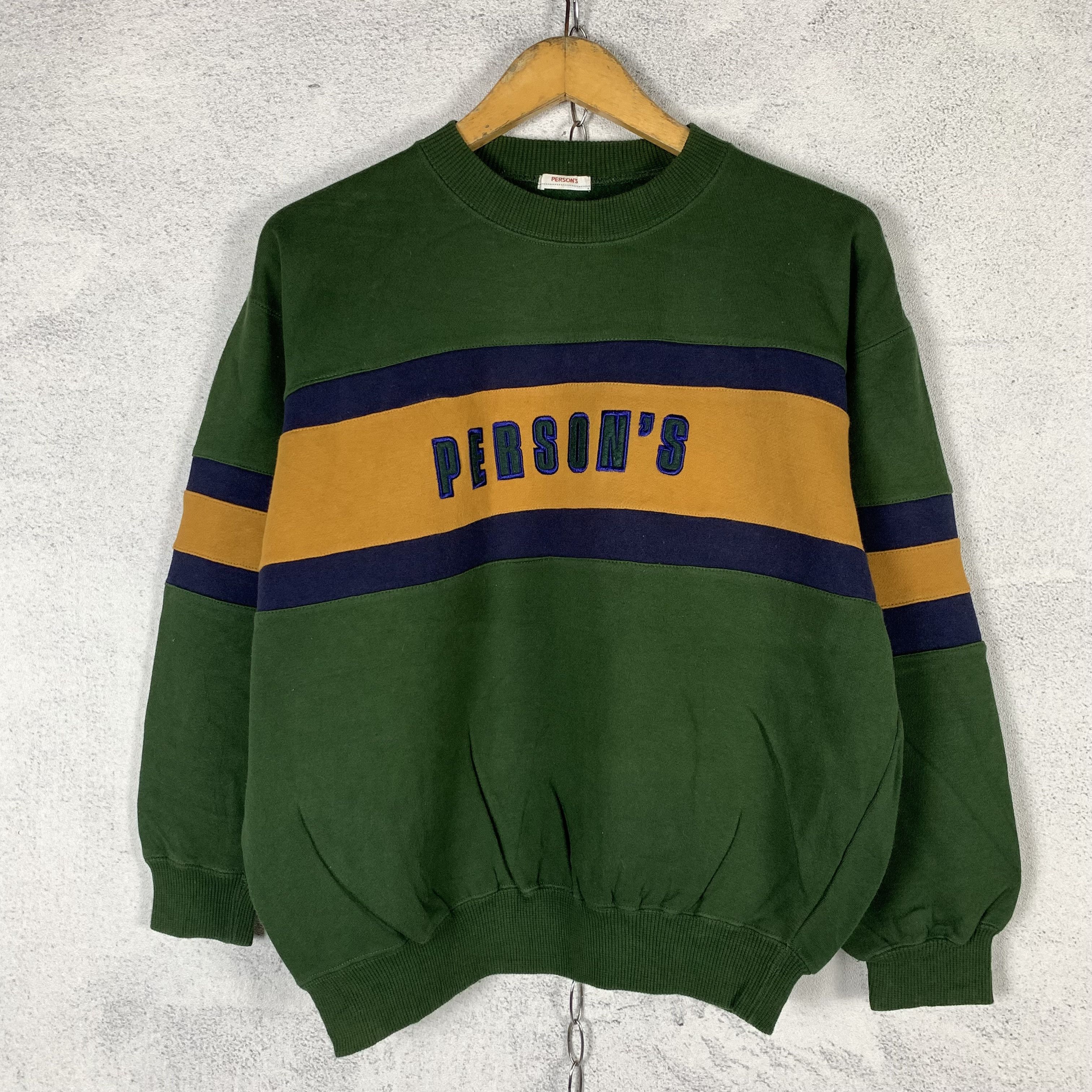 Vintage Person's Japanese Brand Boxy Sweatshirt Crewneck Size US S / EU 44-46 / 1 - 1 Thumbnail